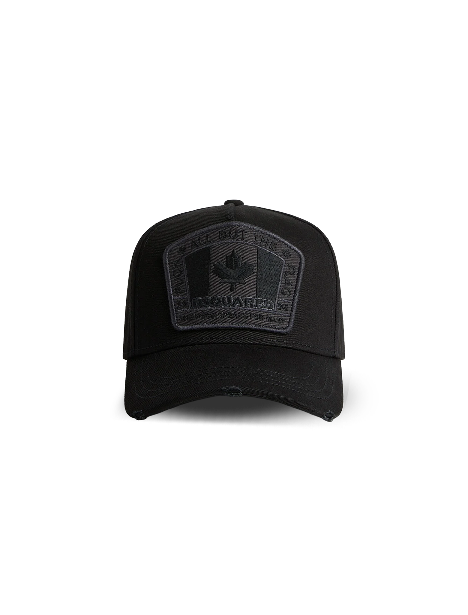 Logo patch baseball cap