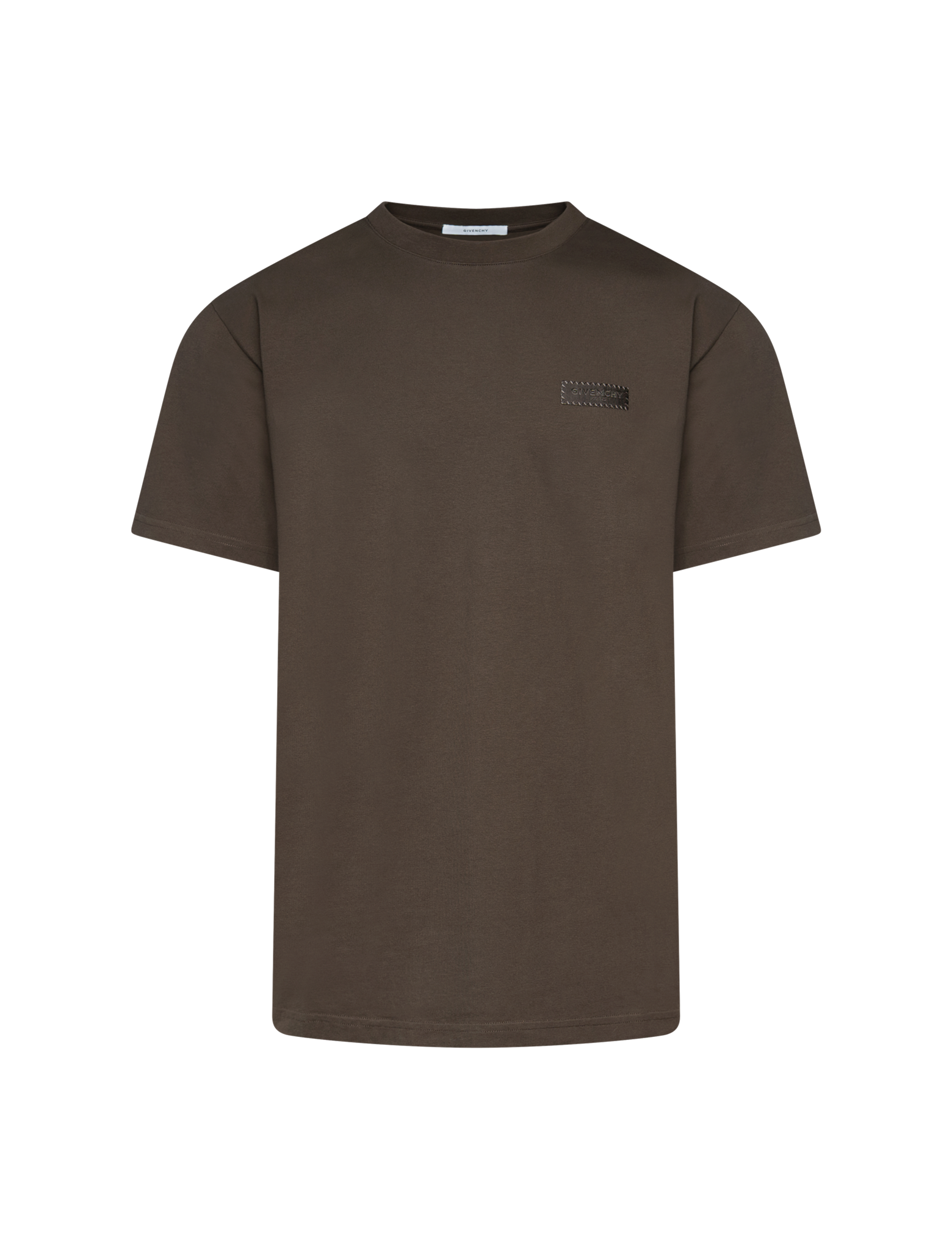 Gros grain cotton t-shirt