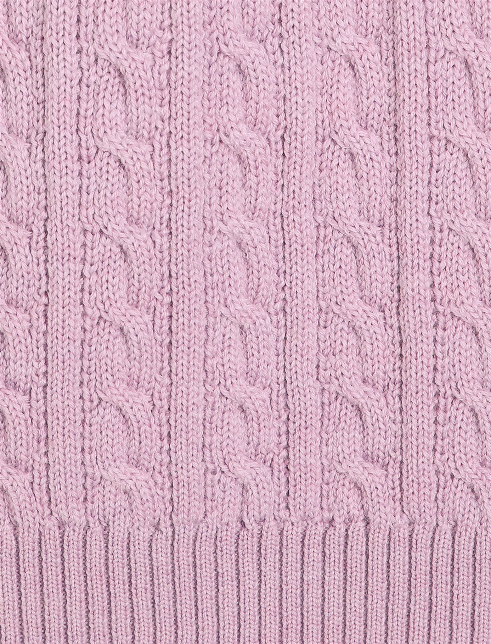 Logo plaque cable-knit skirt