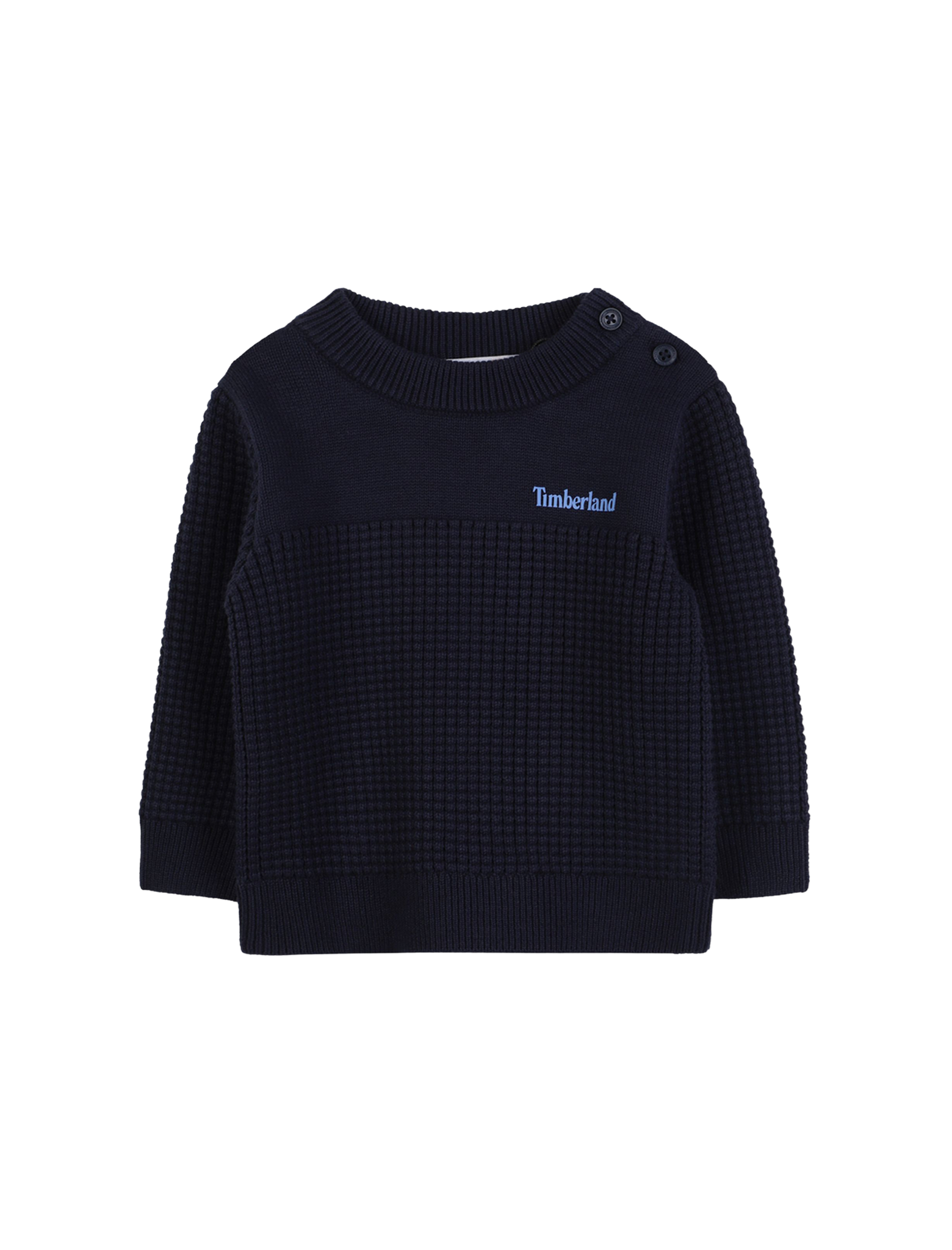 Logo print knitted jumper