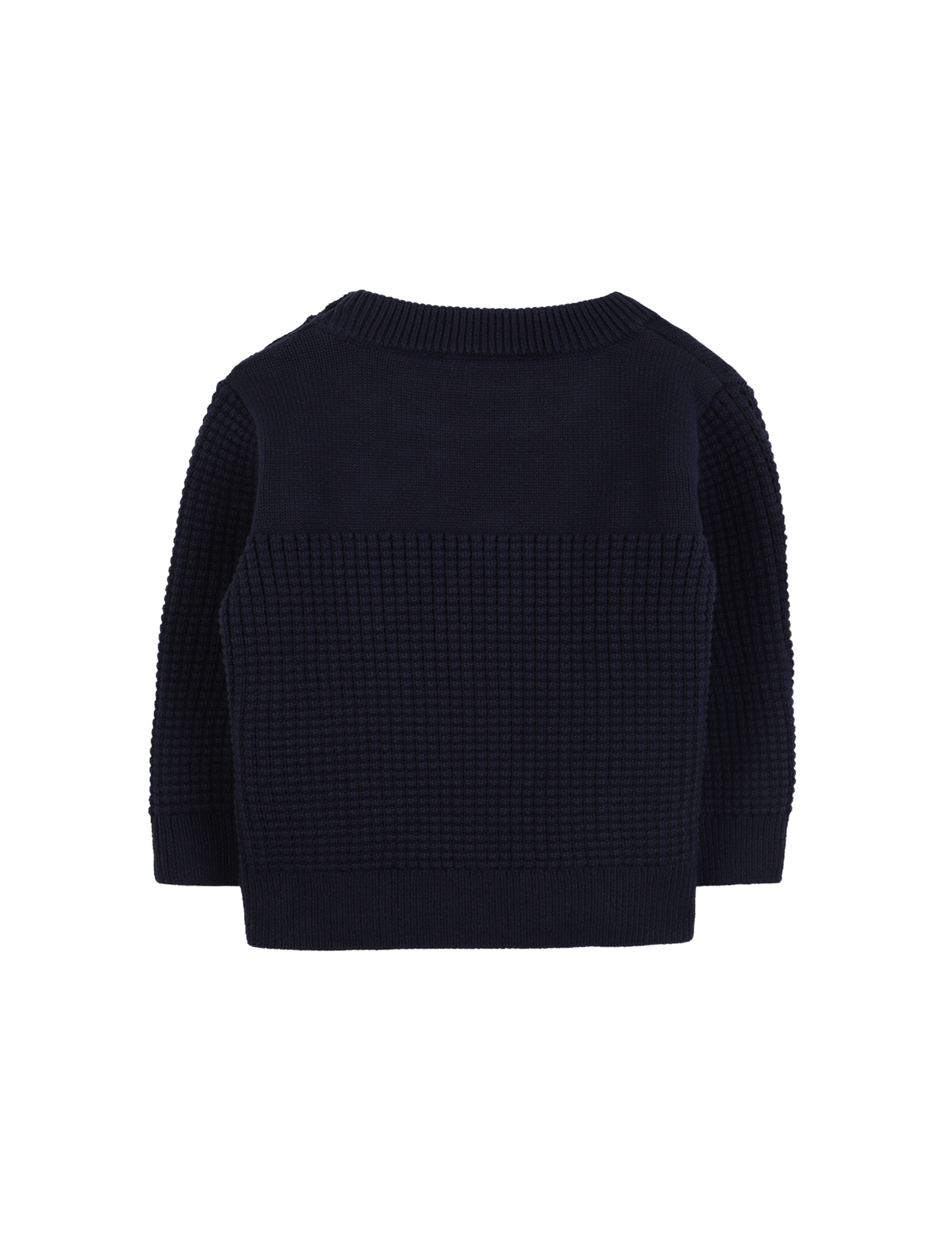 Logo print knitted jumper