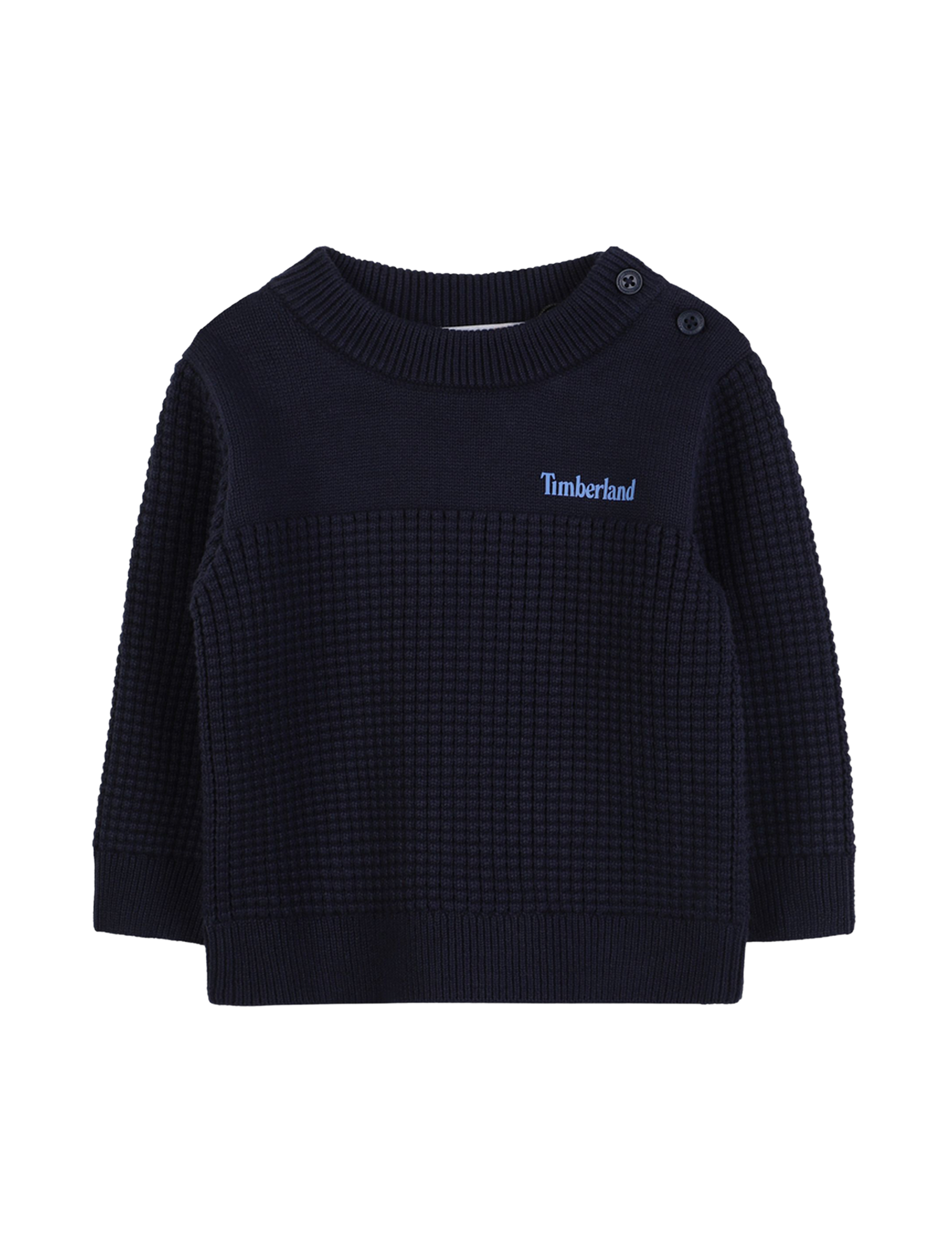 Logo print knitted jumper