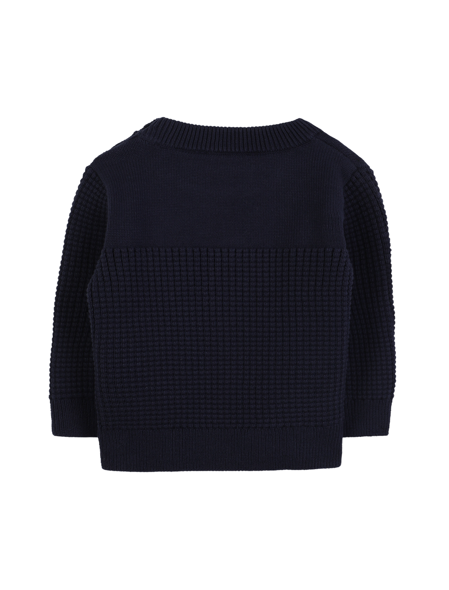 Logo print knitted jumper