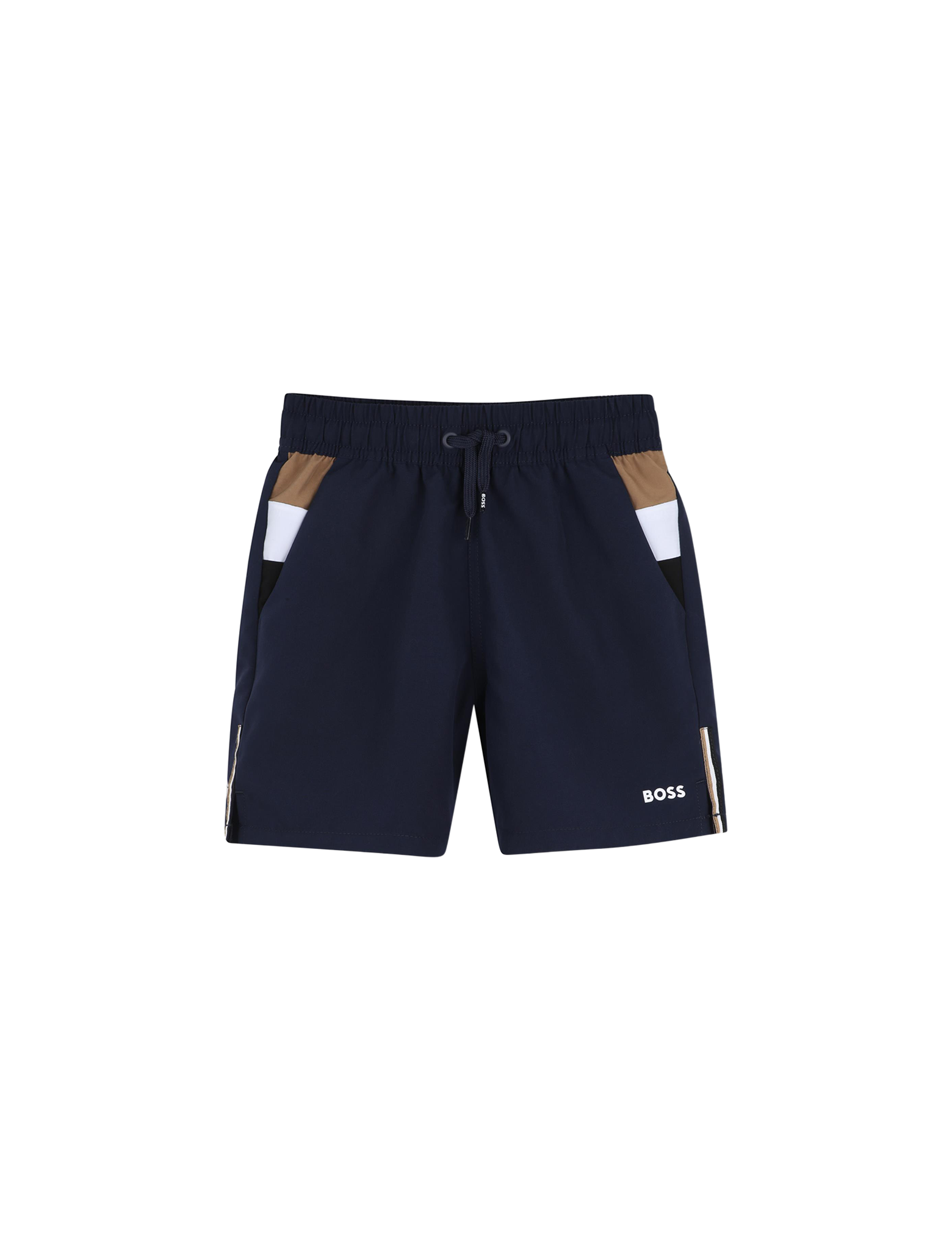 Logo print swim shorts