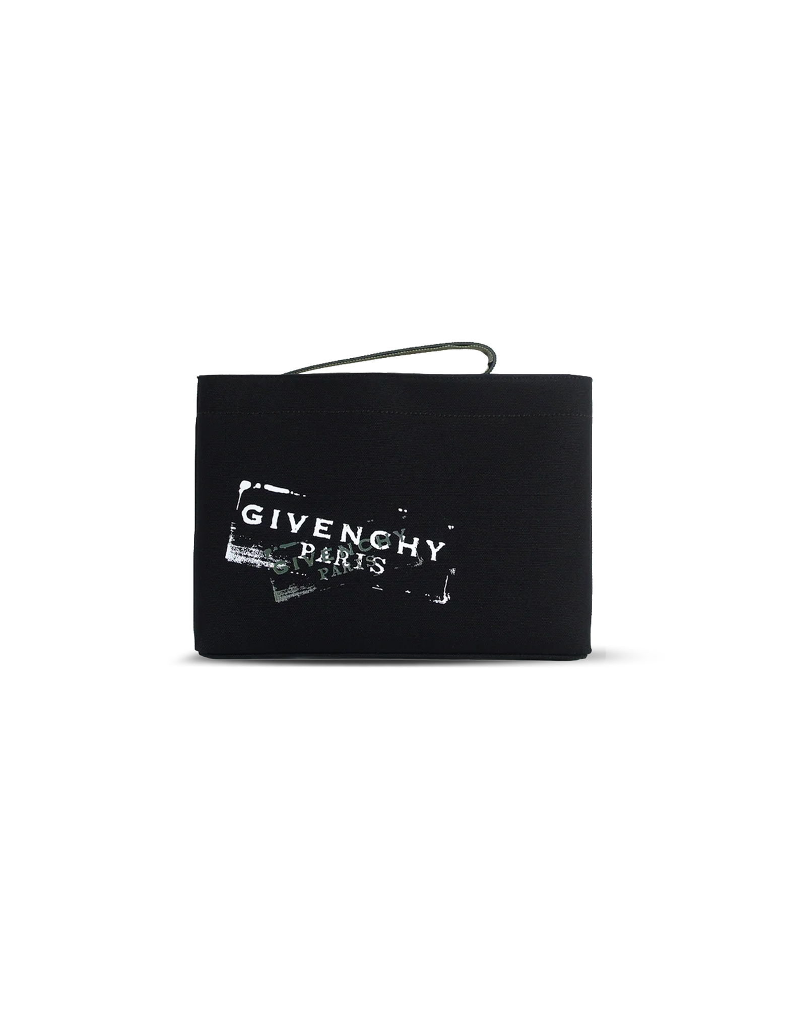 Logo printed zipped Pouch