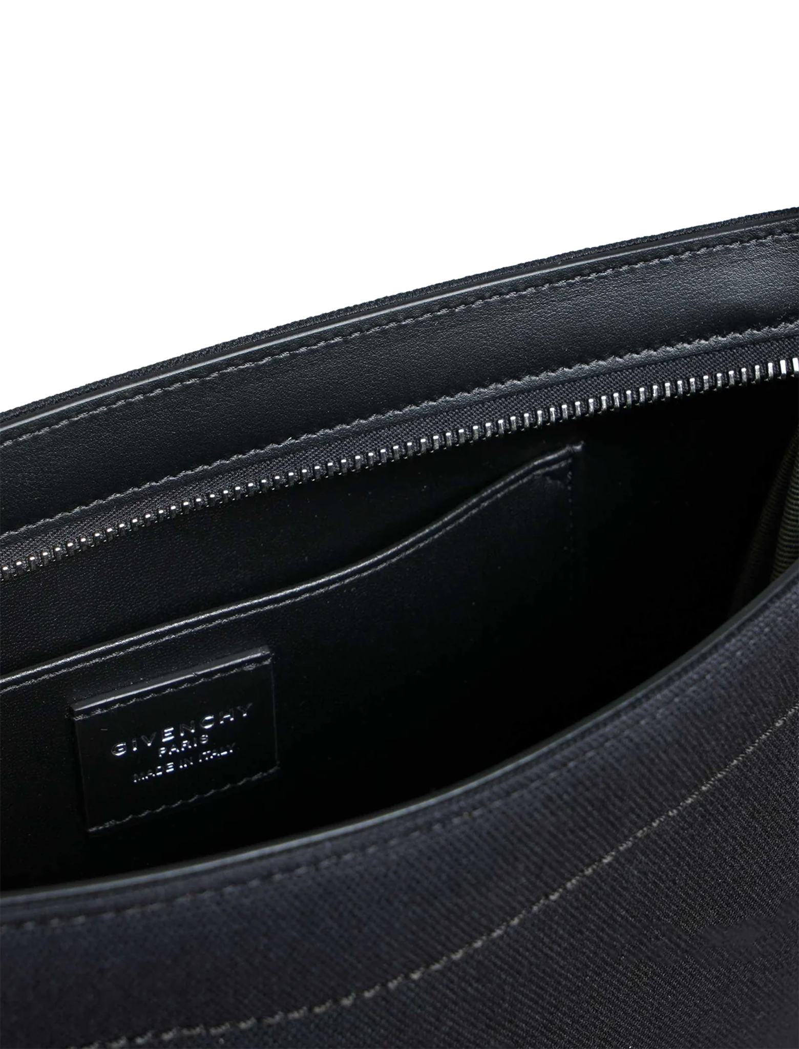 Logo printed zipped Pouch