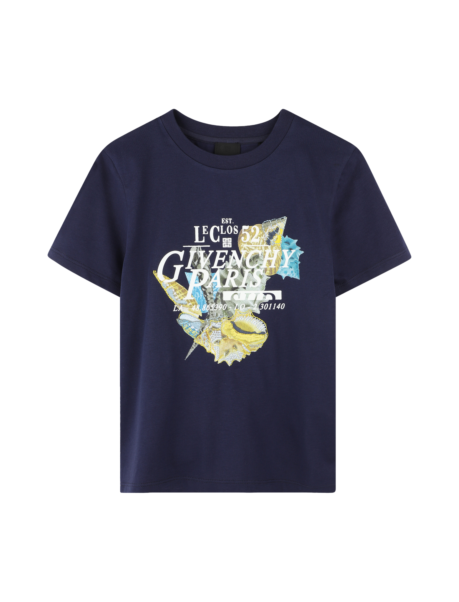 Logo shell print t-shirt