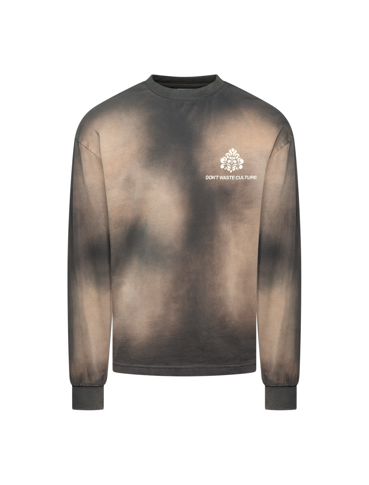 Fade long sleeve oversized t-shirt