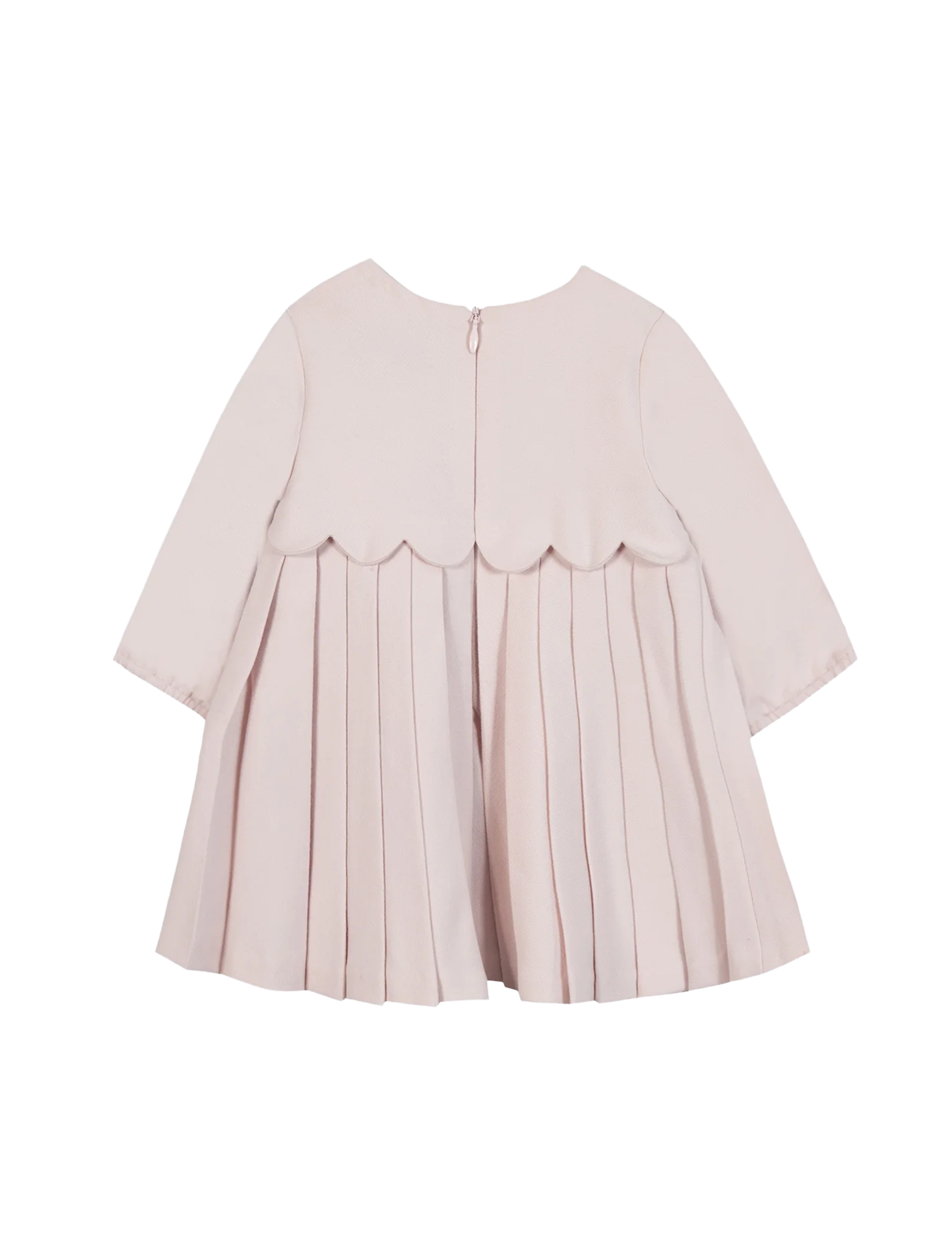 Long sleeve pleats dress
