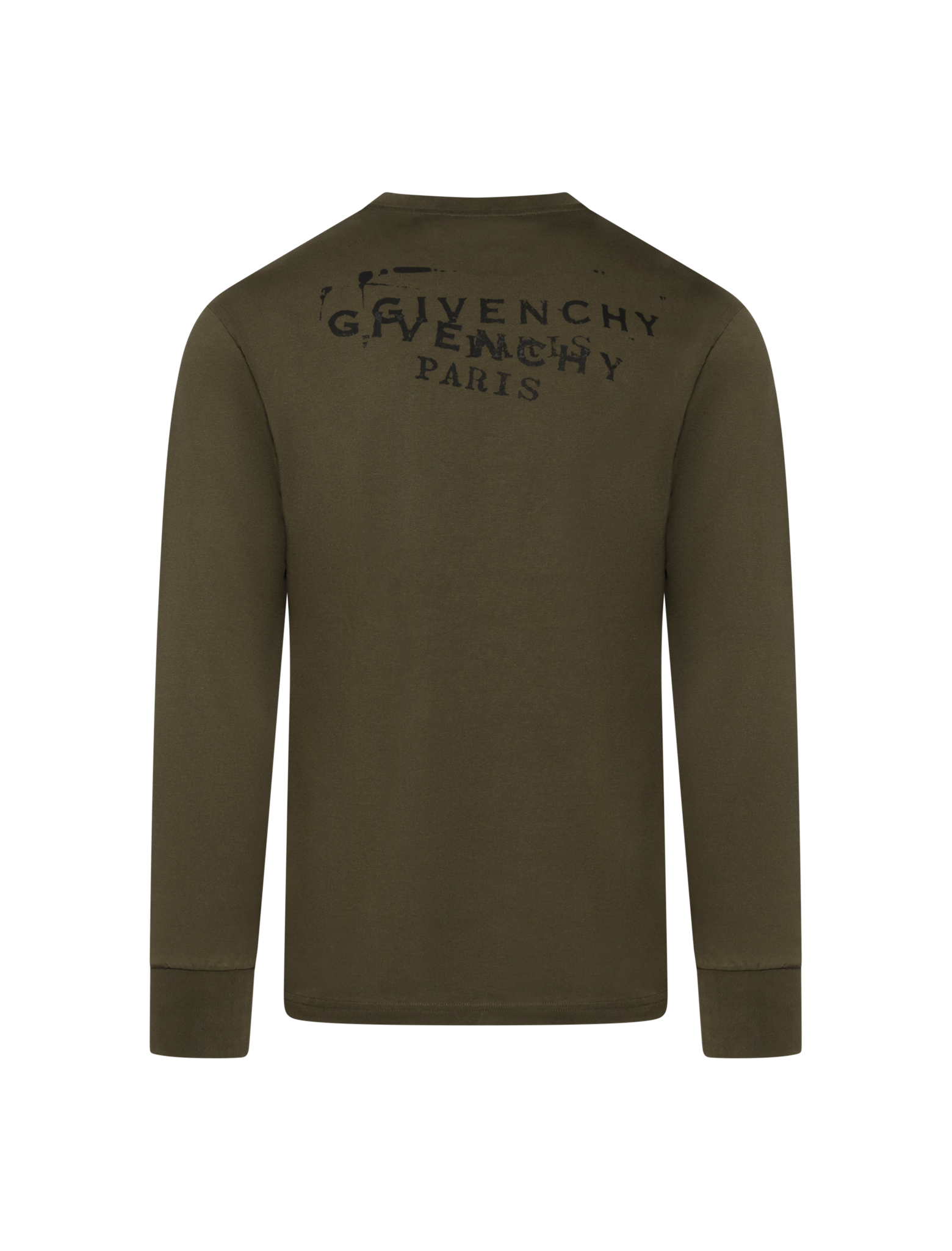 Long sleeve stamp t-shirt