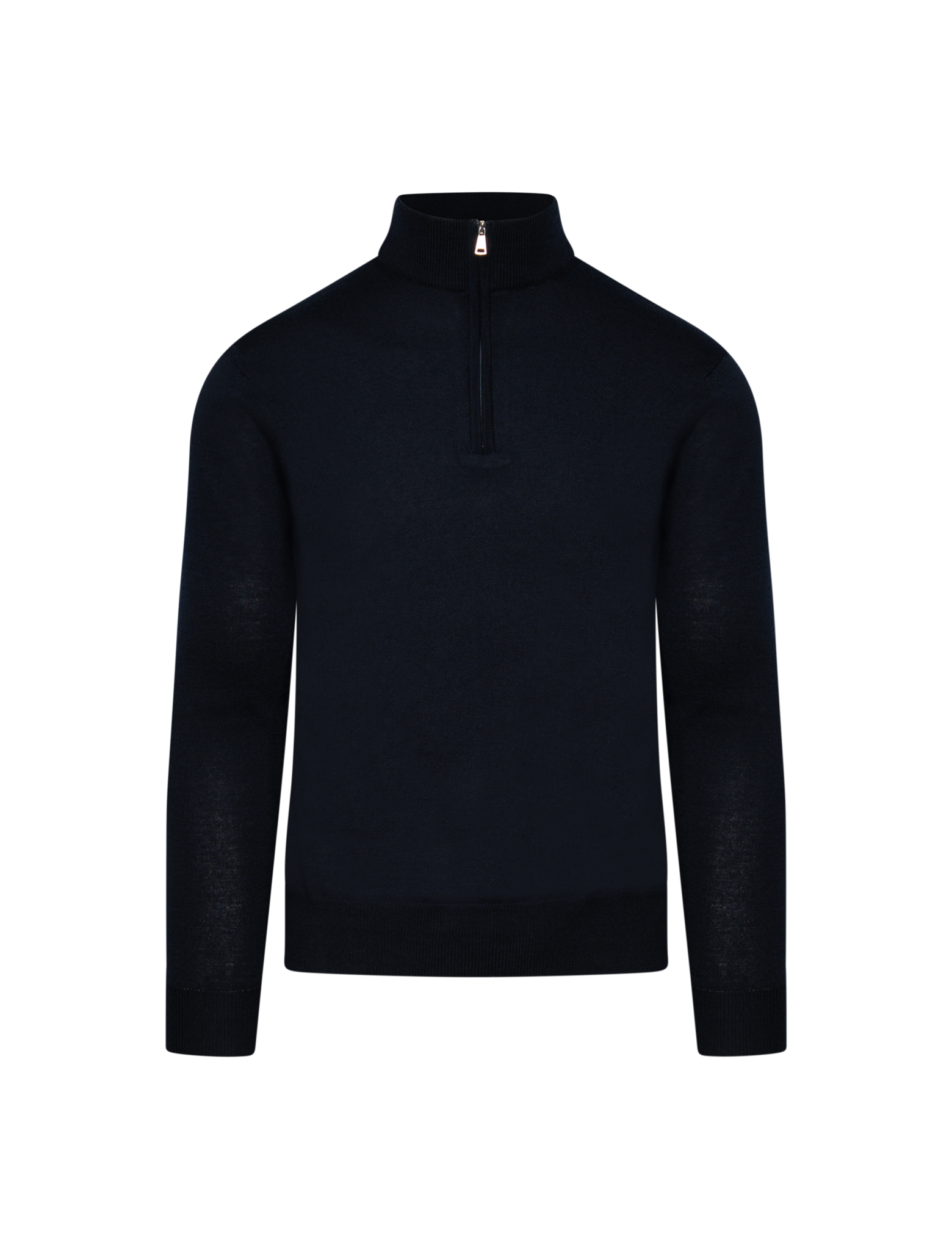 Merino wool half zip sweater