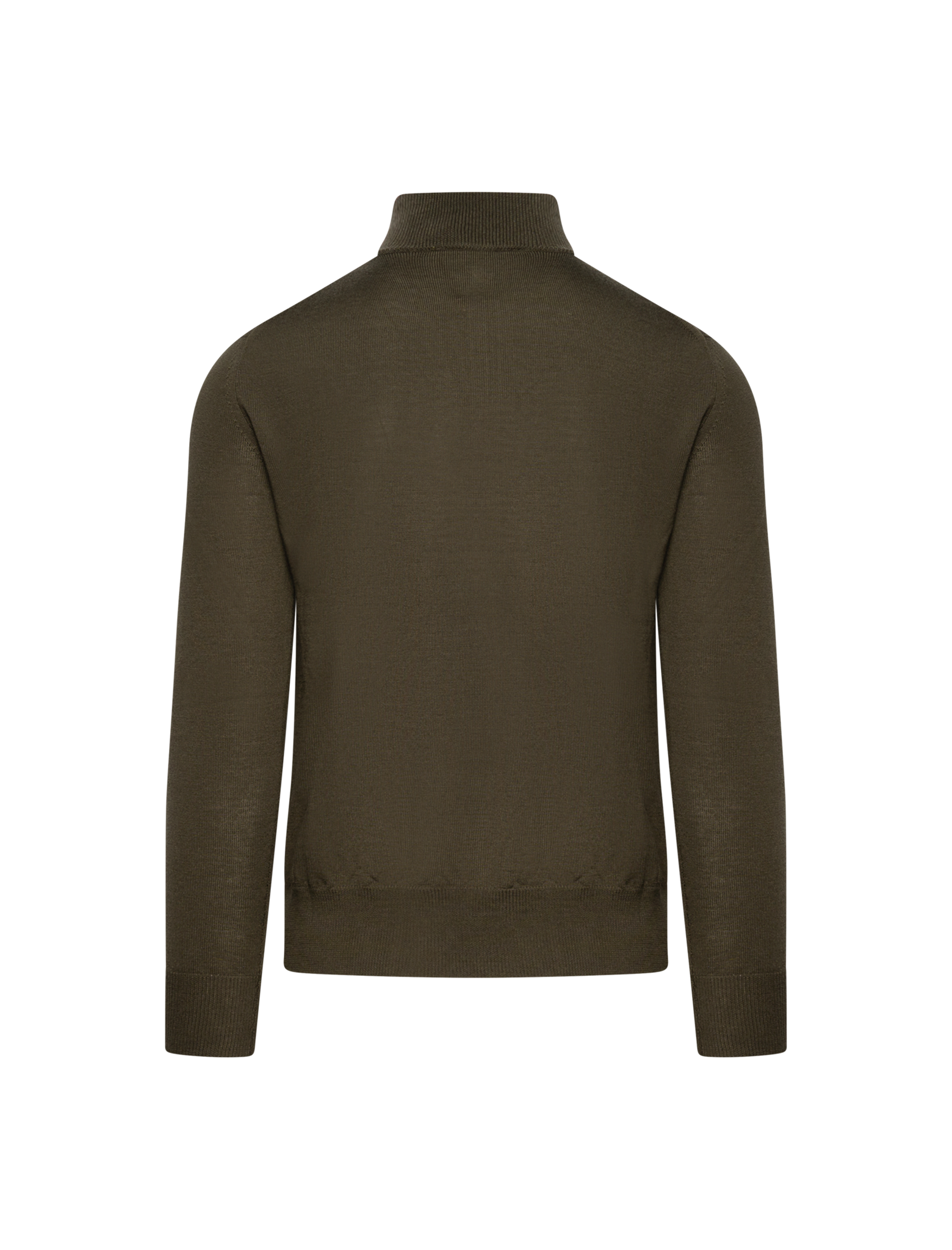 Merino wool half zip sweater