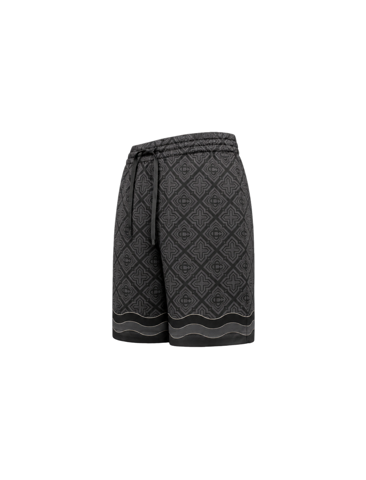 Monogram Silk Satin short