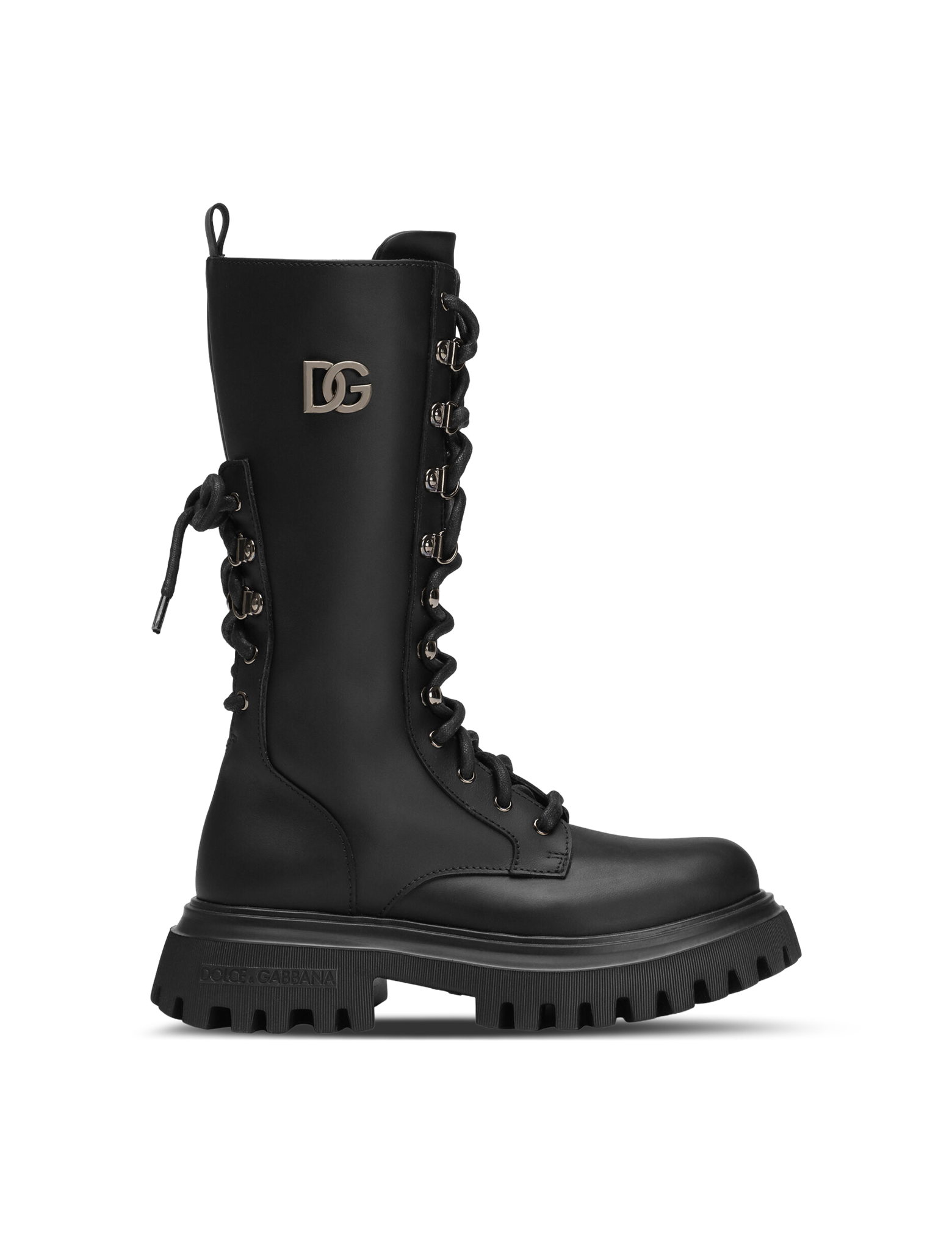 Nappa calfskin boots