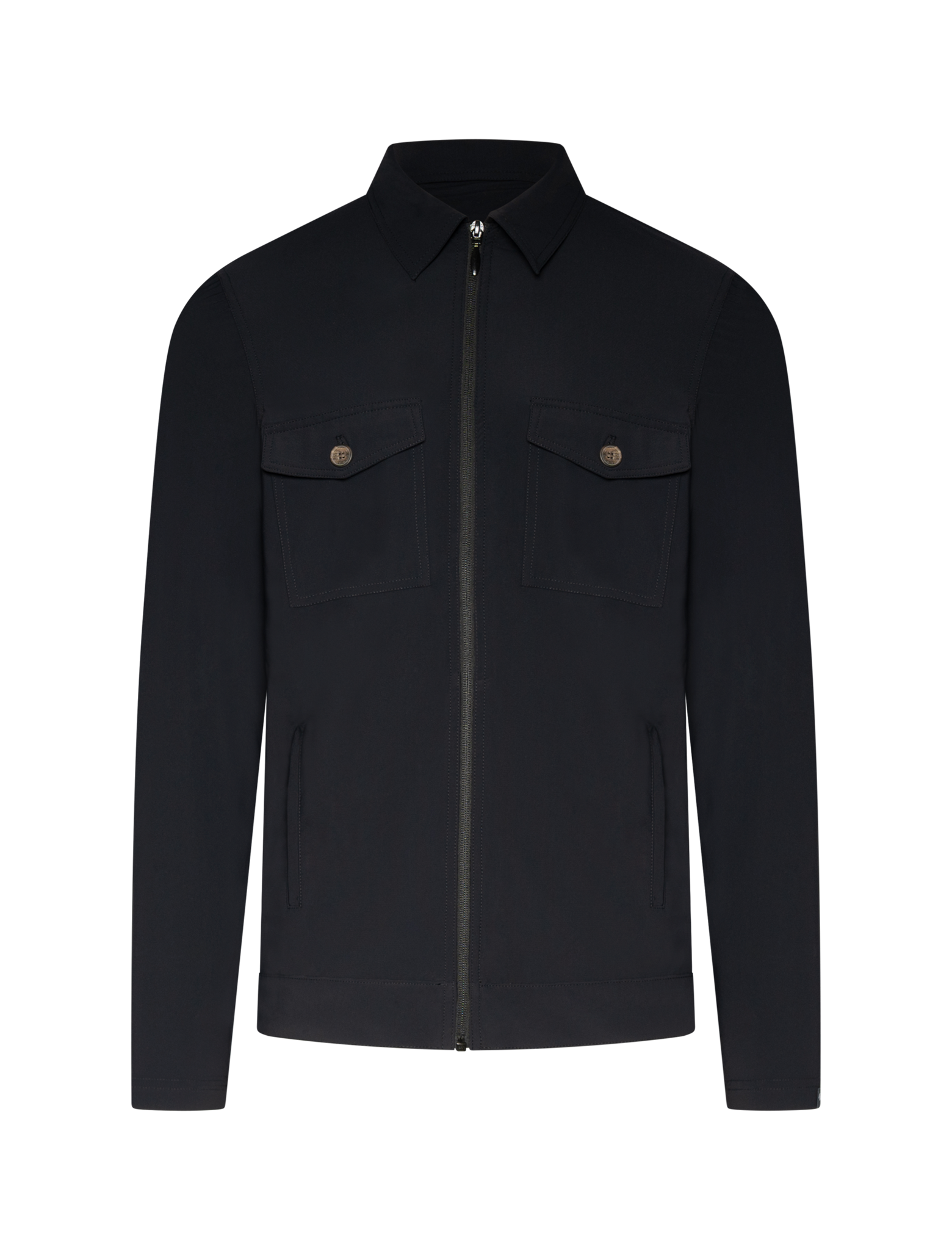 Cairo Premium-Überhemd mit Reißverschluss