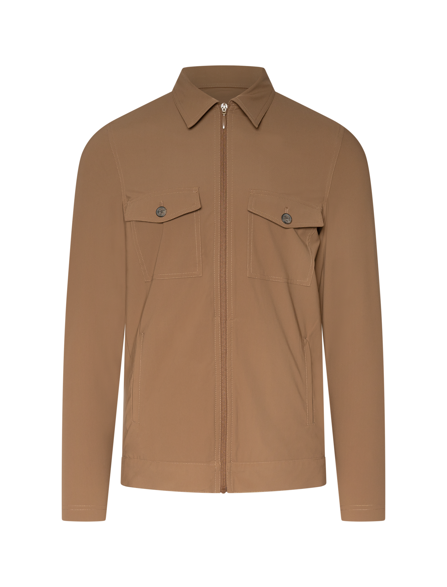 Cairo Premium-Überhemd mit Reißverschluss