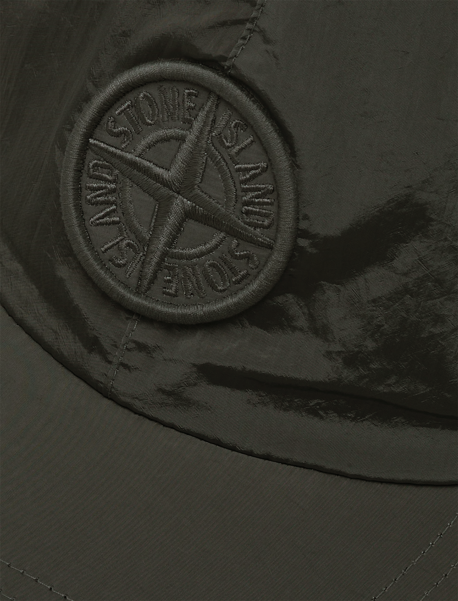 Nylon metal logo baseball cap