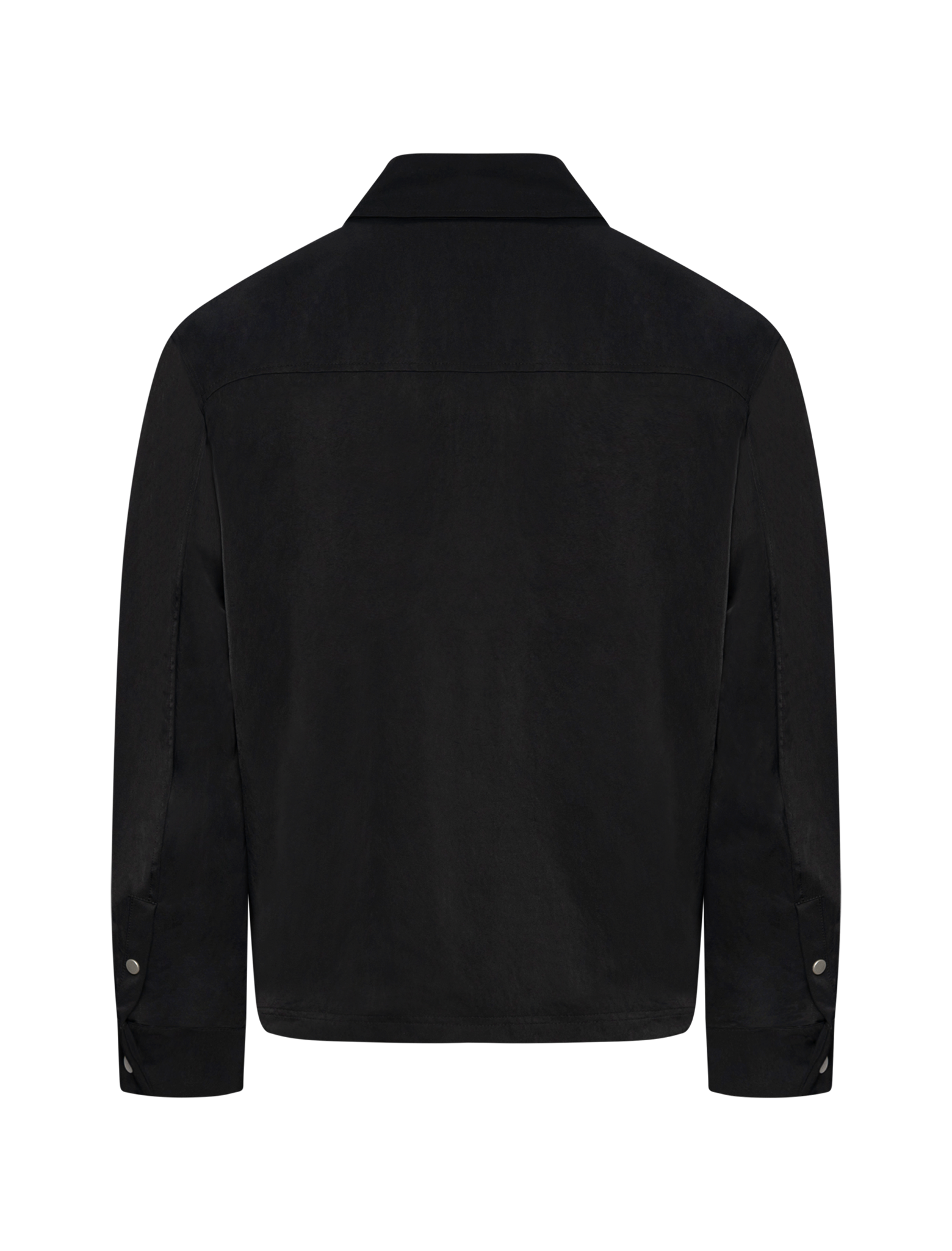 Nylon zipped overshirt