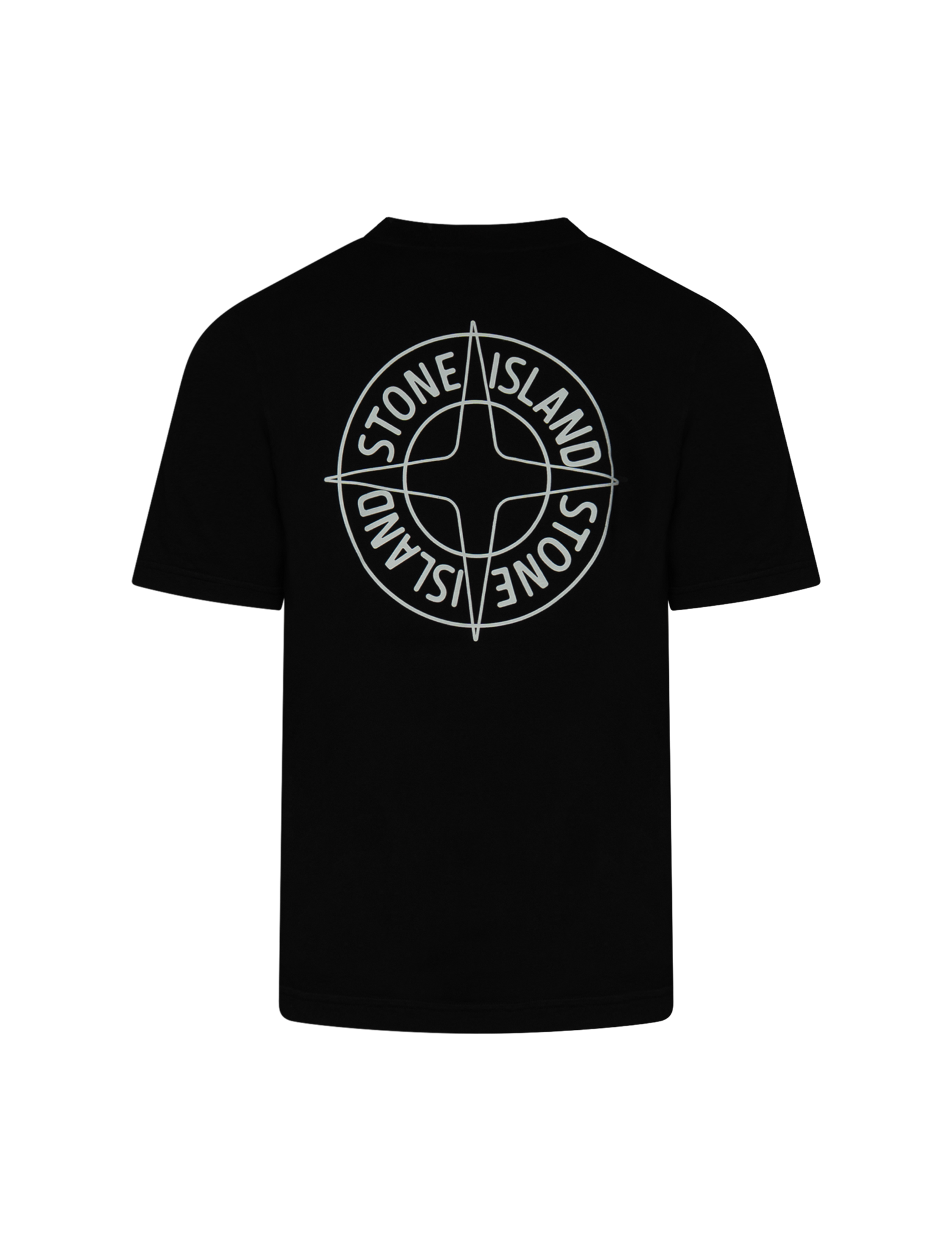 Outline Compass print t-shirt