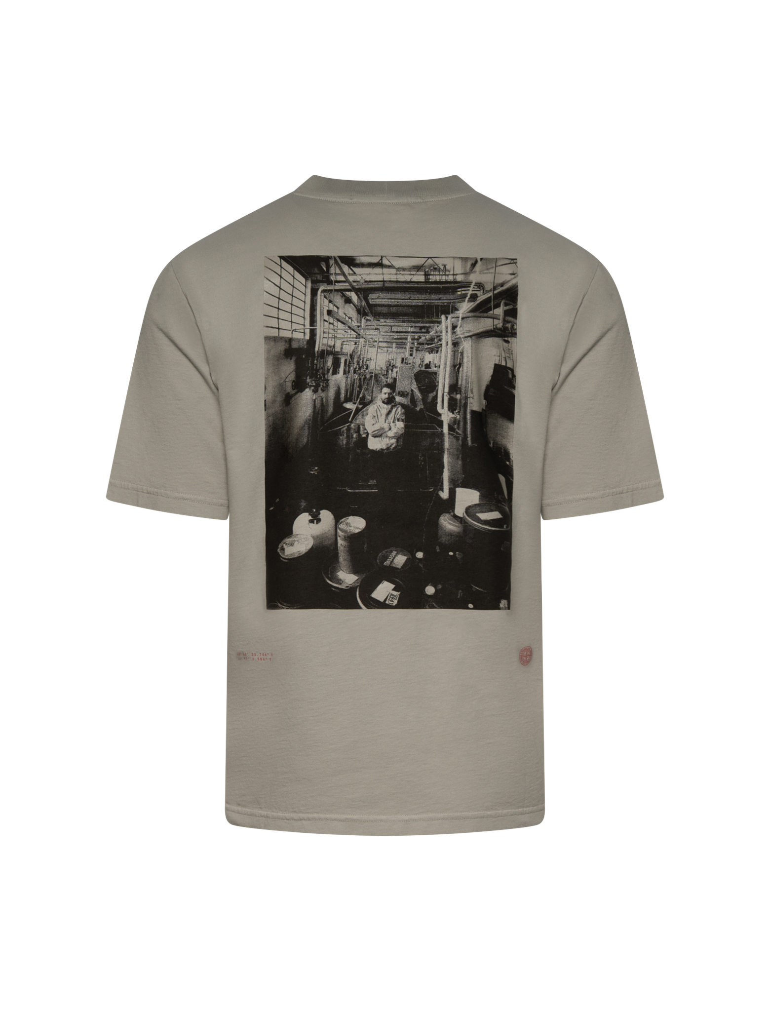 Carlo print jersey t-shirt