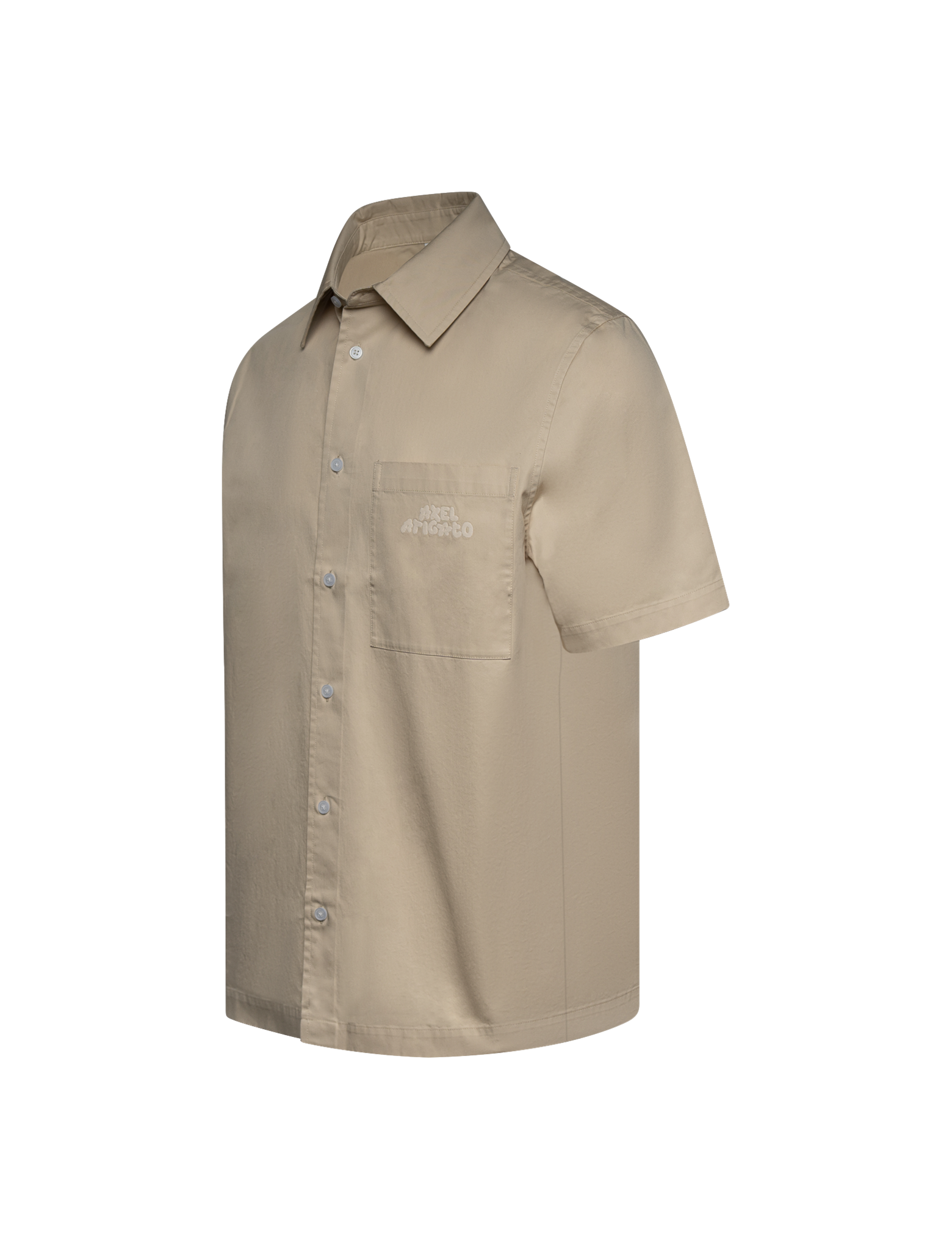 Oversized embroidered shirt