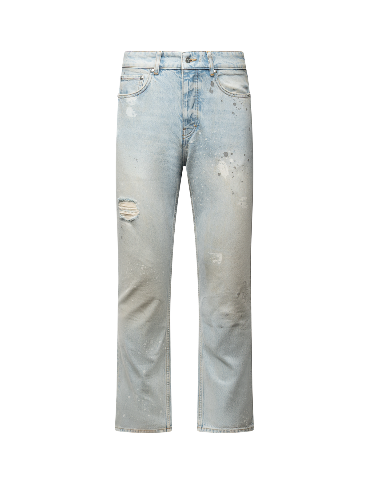Painted flare pants