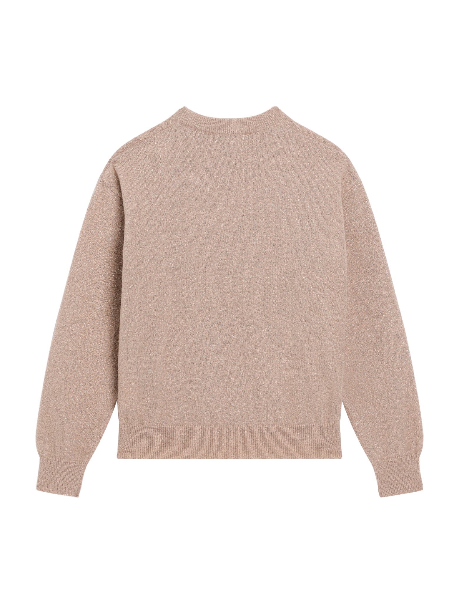 Plain logo plaque knitwear