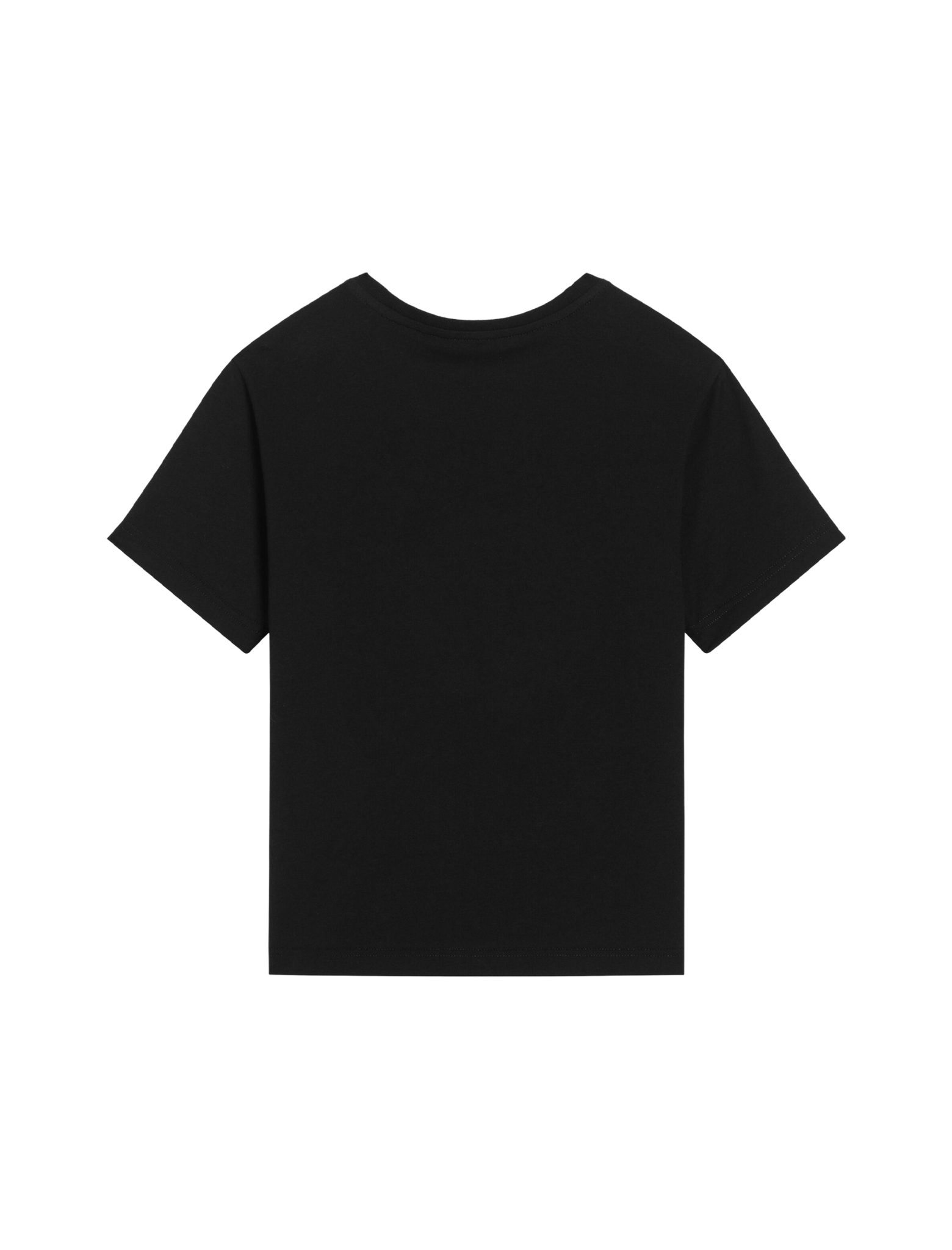Plaque cotton jersey t-shirt