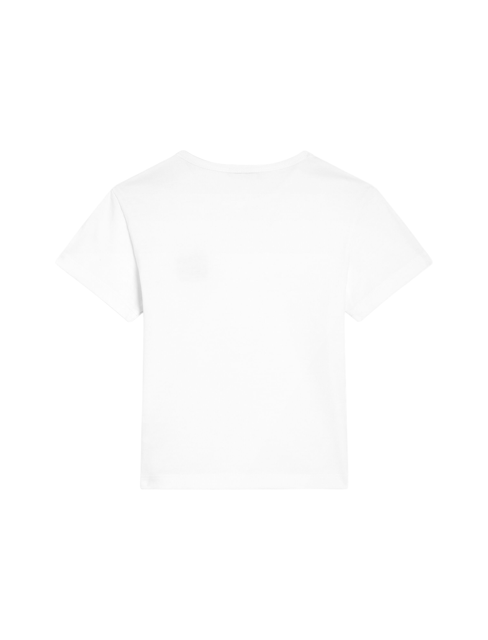 Plaque cotton jersey t-shirt