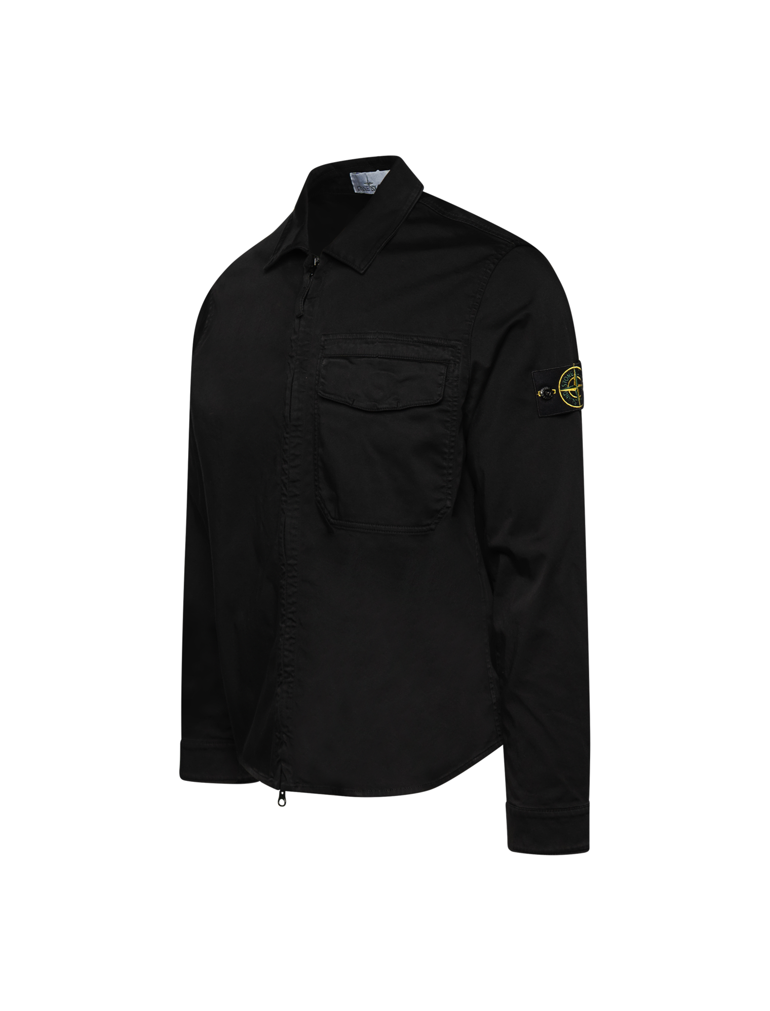 Regular fit badge overshirt
