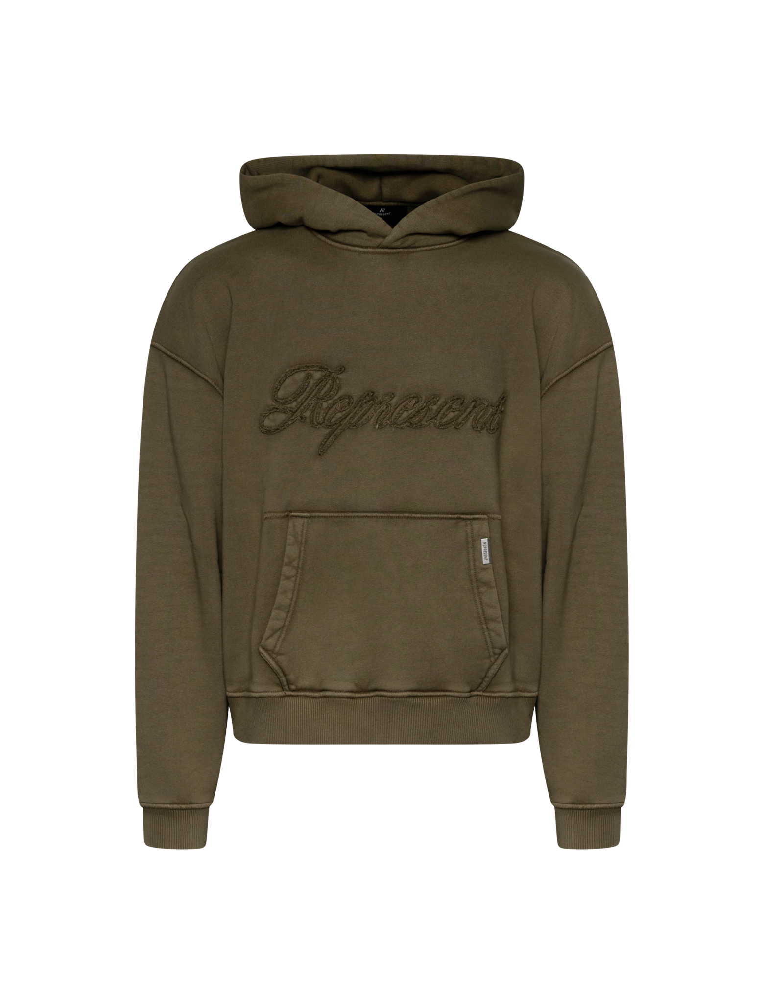 Rep Reverse applique hoodie