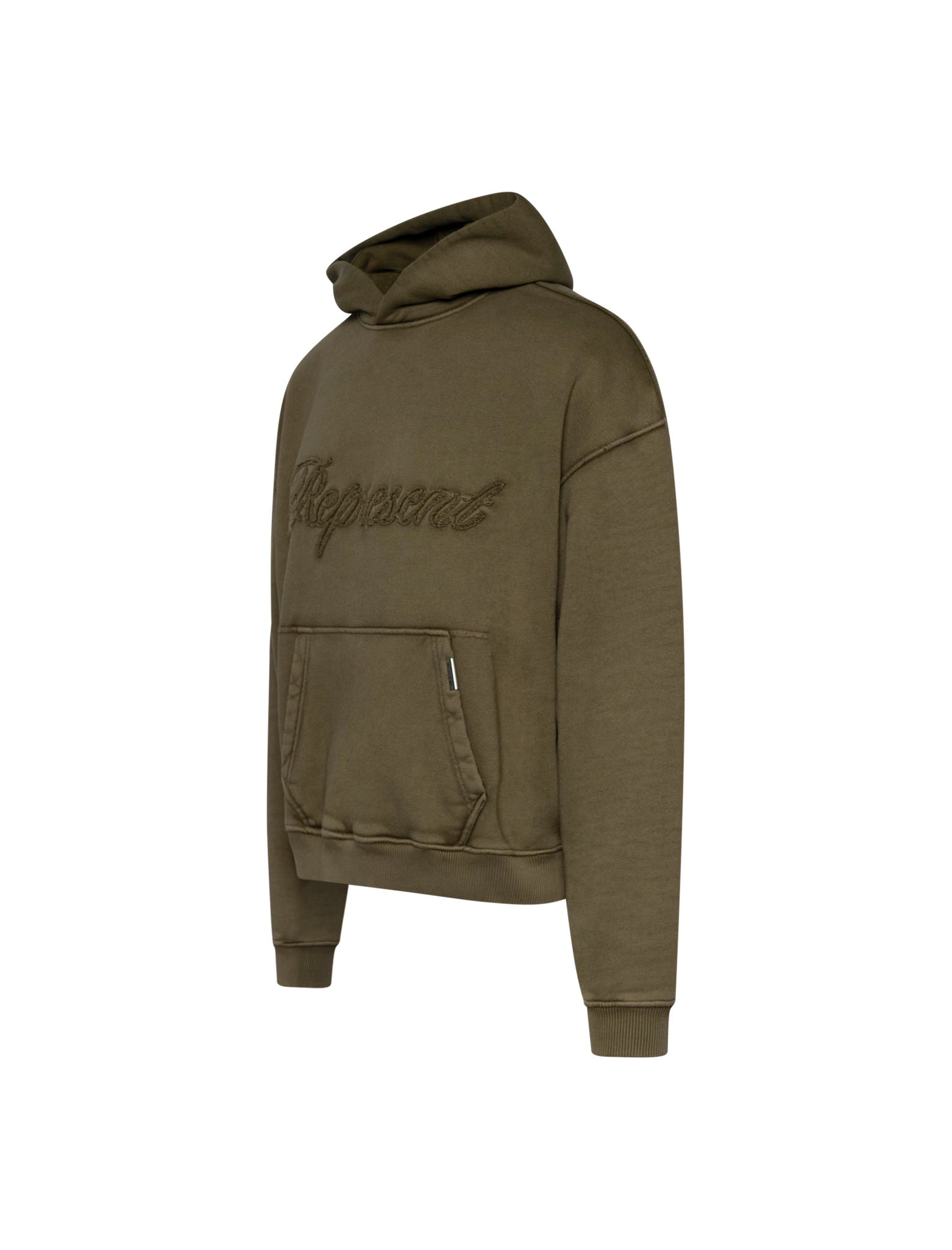 Rep Reverse applique hoodie