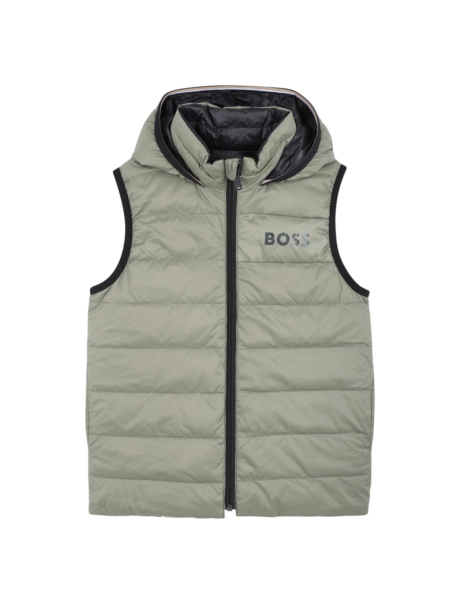 Reversible padded bodywarmer