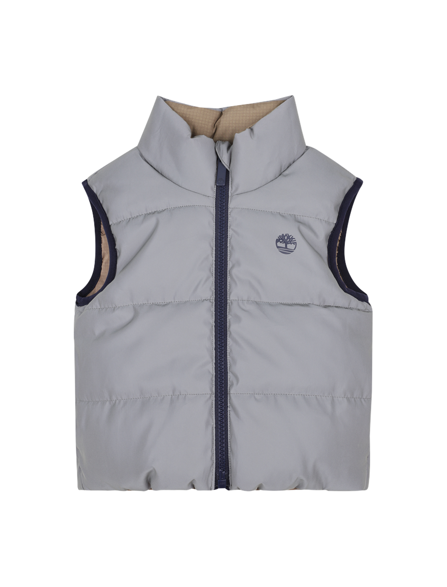 Reversible padded bodywarmer