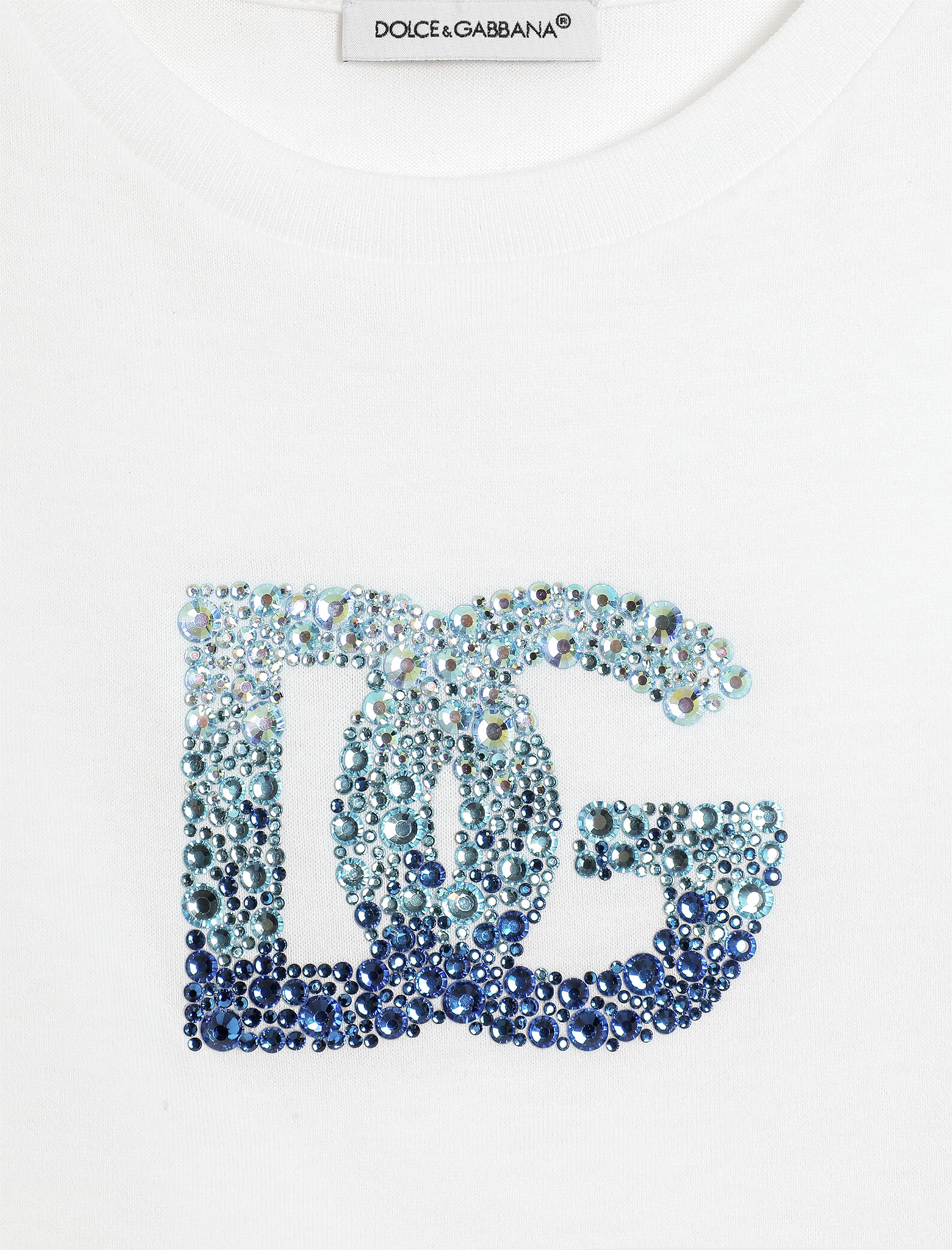 Rhinestone ombré t-shirt