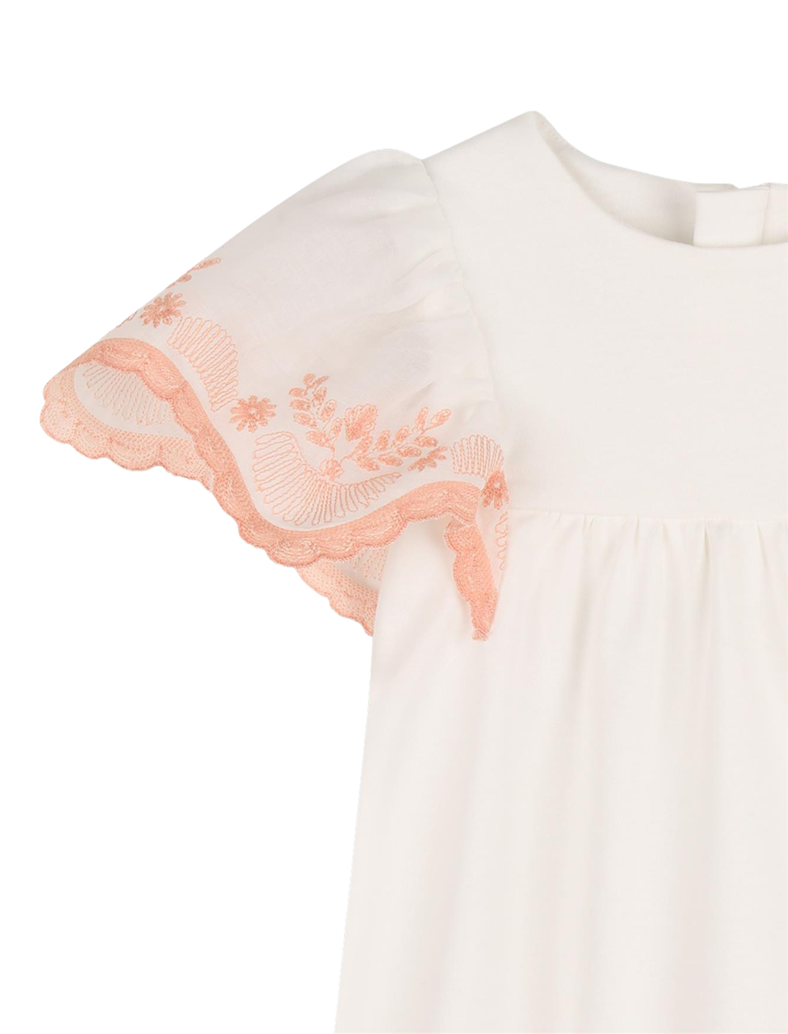 Ruffle short sleeve dress