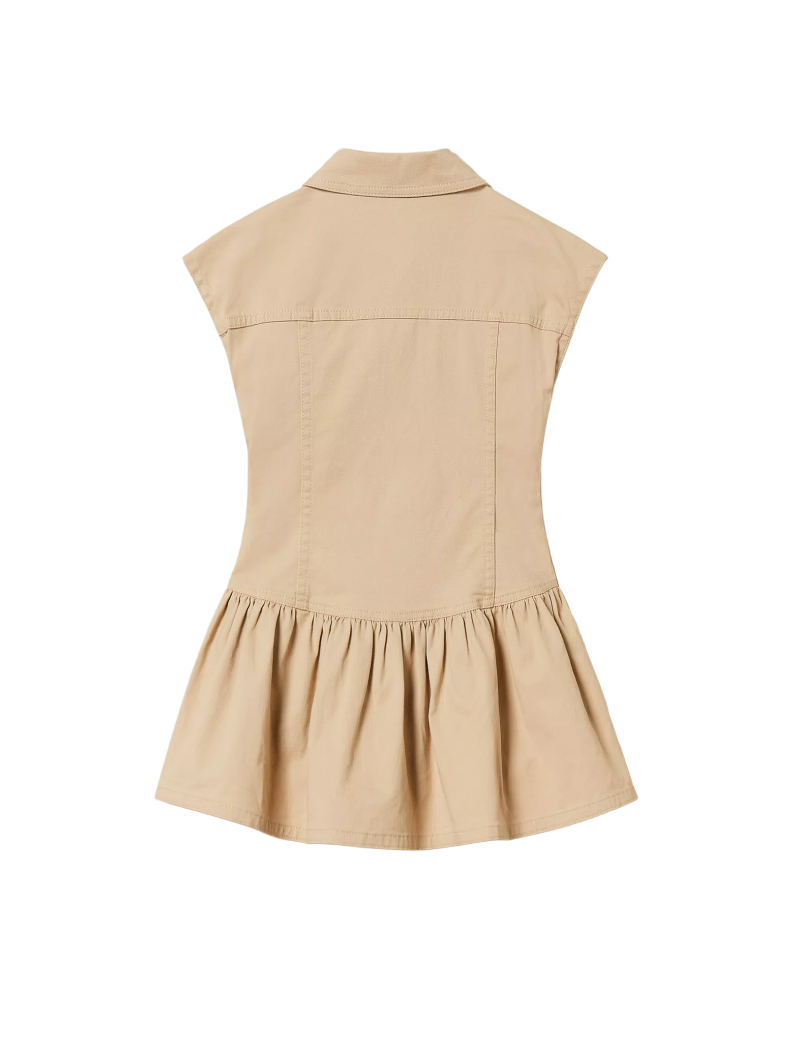 Short Utility safari dress