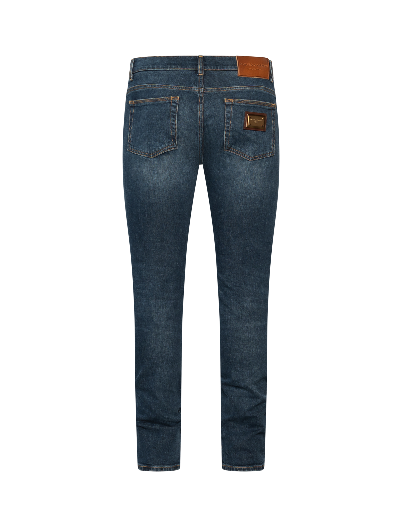 Skinny fit plaque jeans