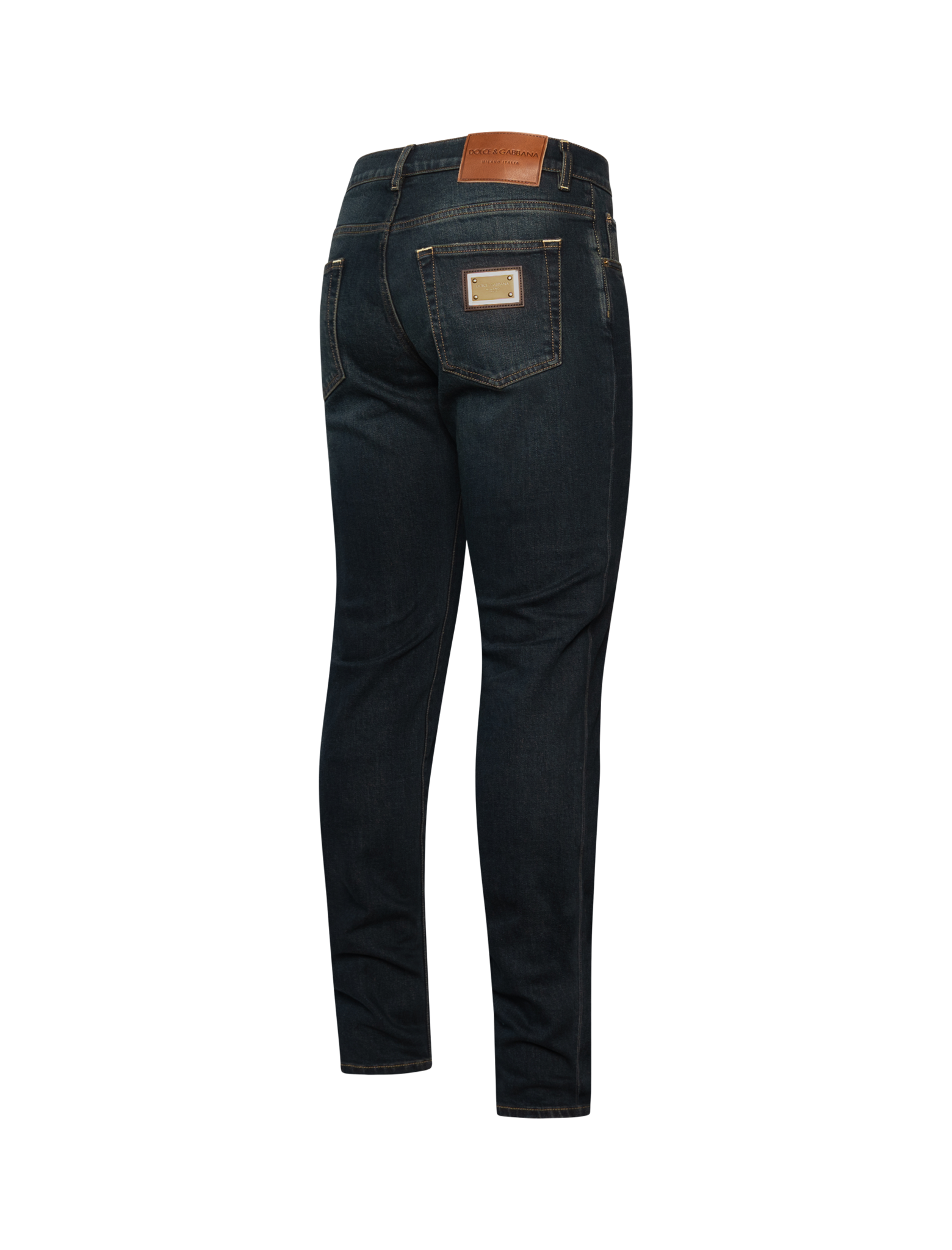 Slim fit plaque jeans