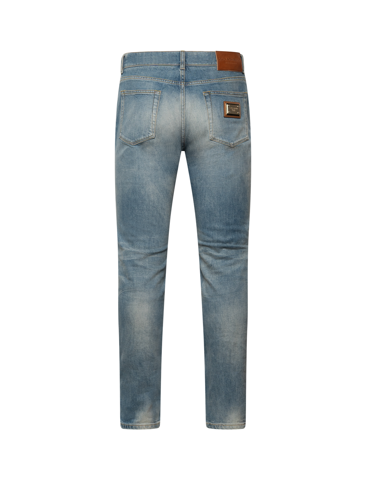 Slim fit plaque jeans