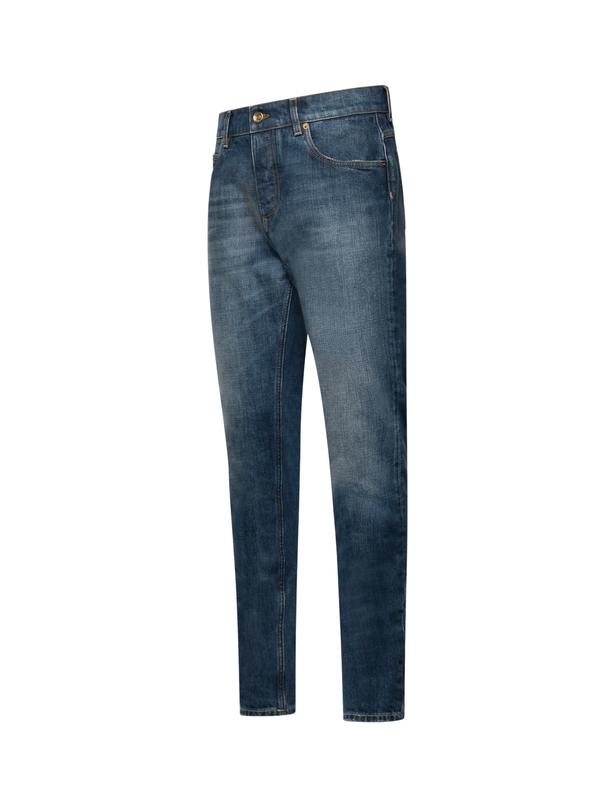 Slim fit plaque jeans