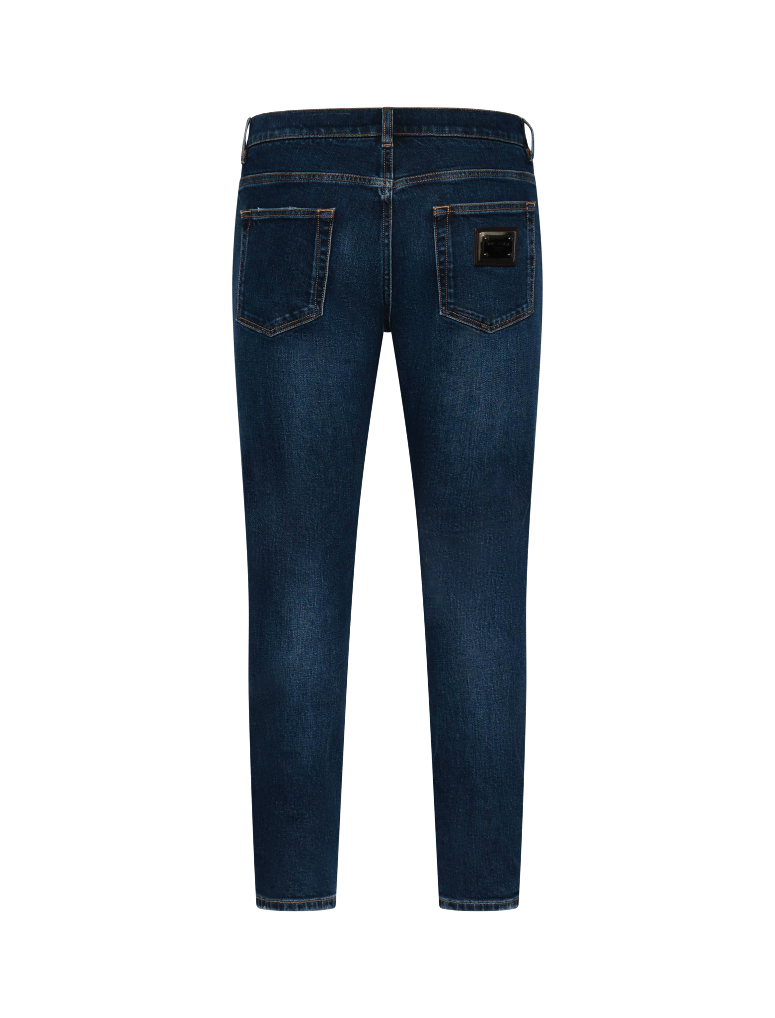 Slim-fit stretch cotton jeans