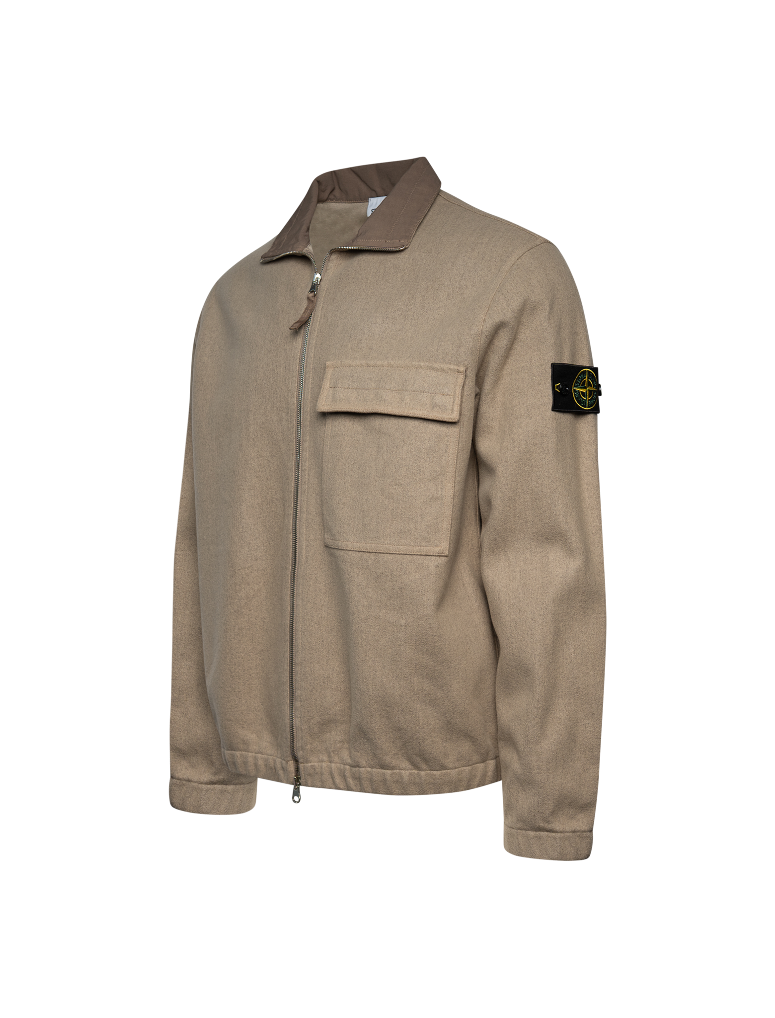 Flannel-TC wool overshirt
