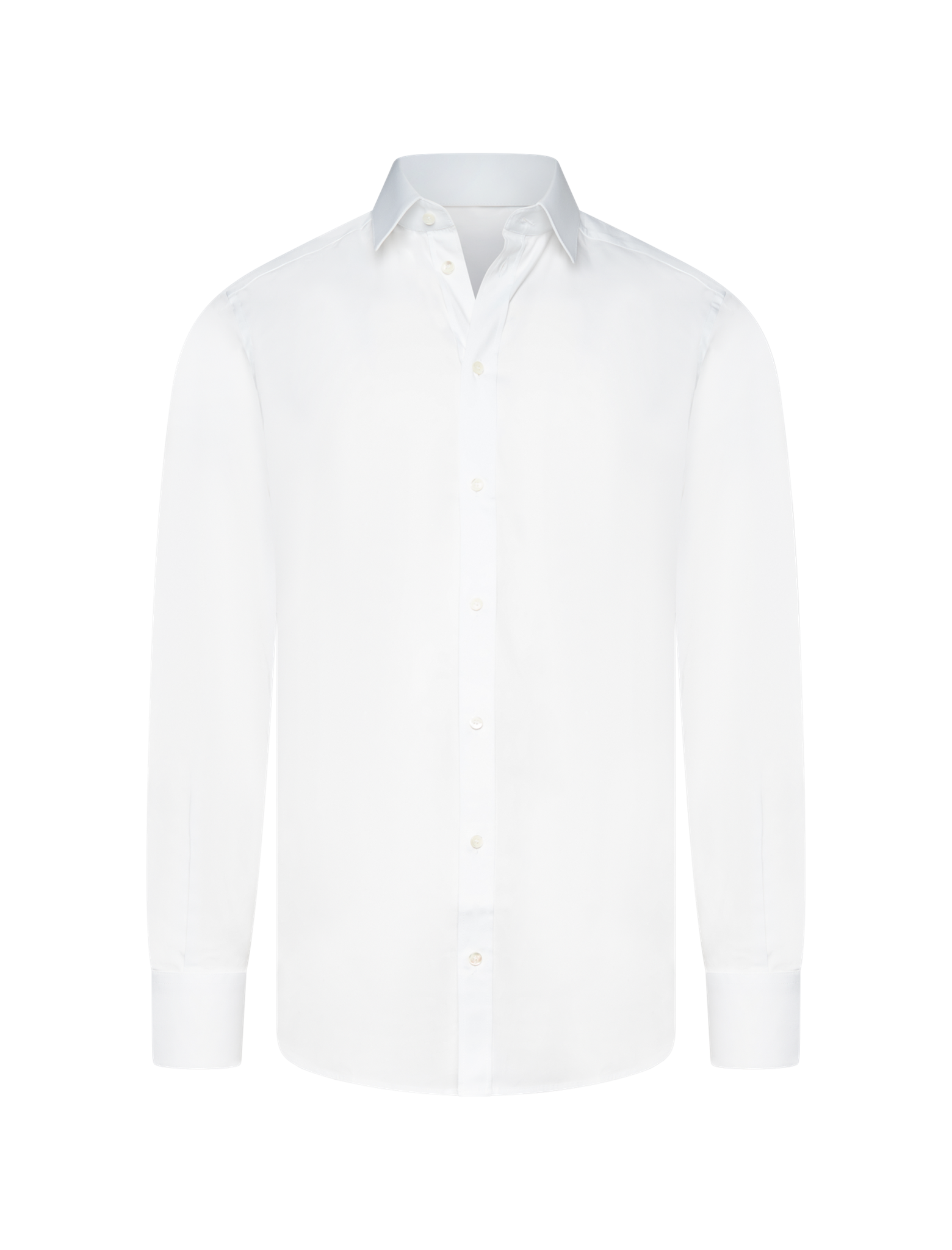 Hemd aus Stretch-Popeline im Gold-Fit