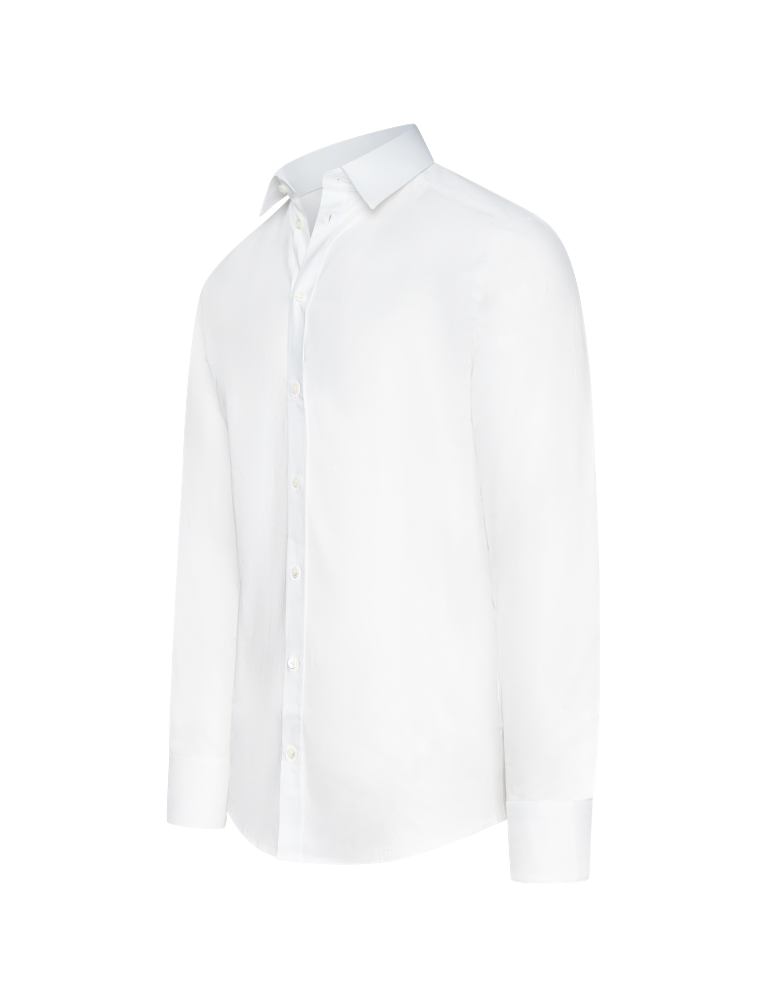 Hemd aus Stretch-Popeline im Gold-Fit