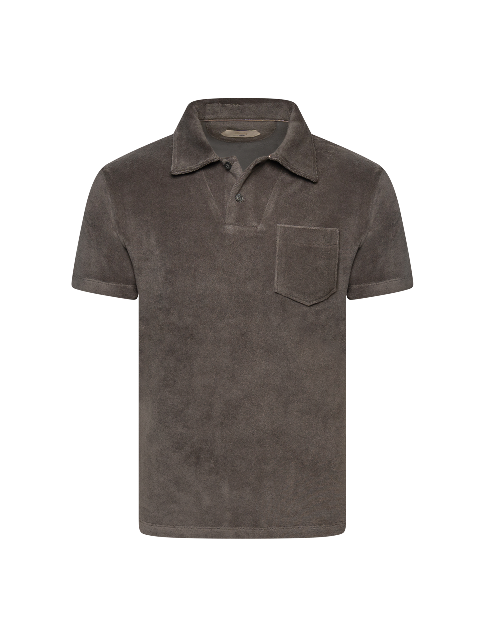 Terry towelling polo shirt