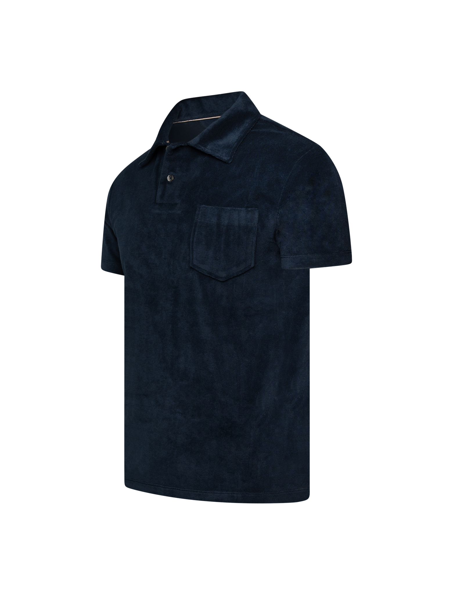Terry towelling polo shirt