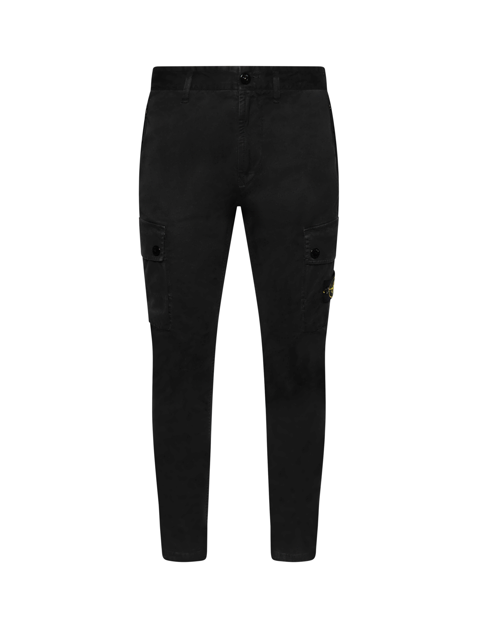 Twill slim-fit cargo trousers