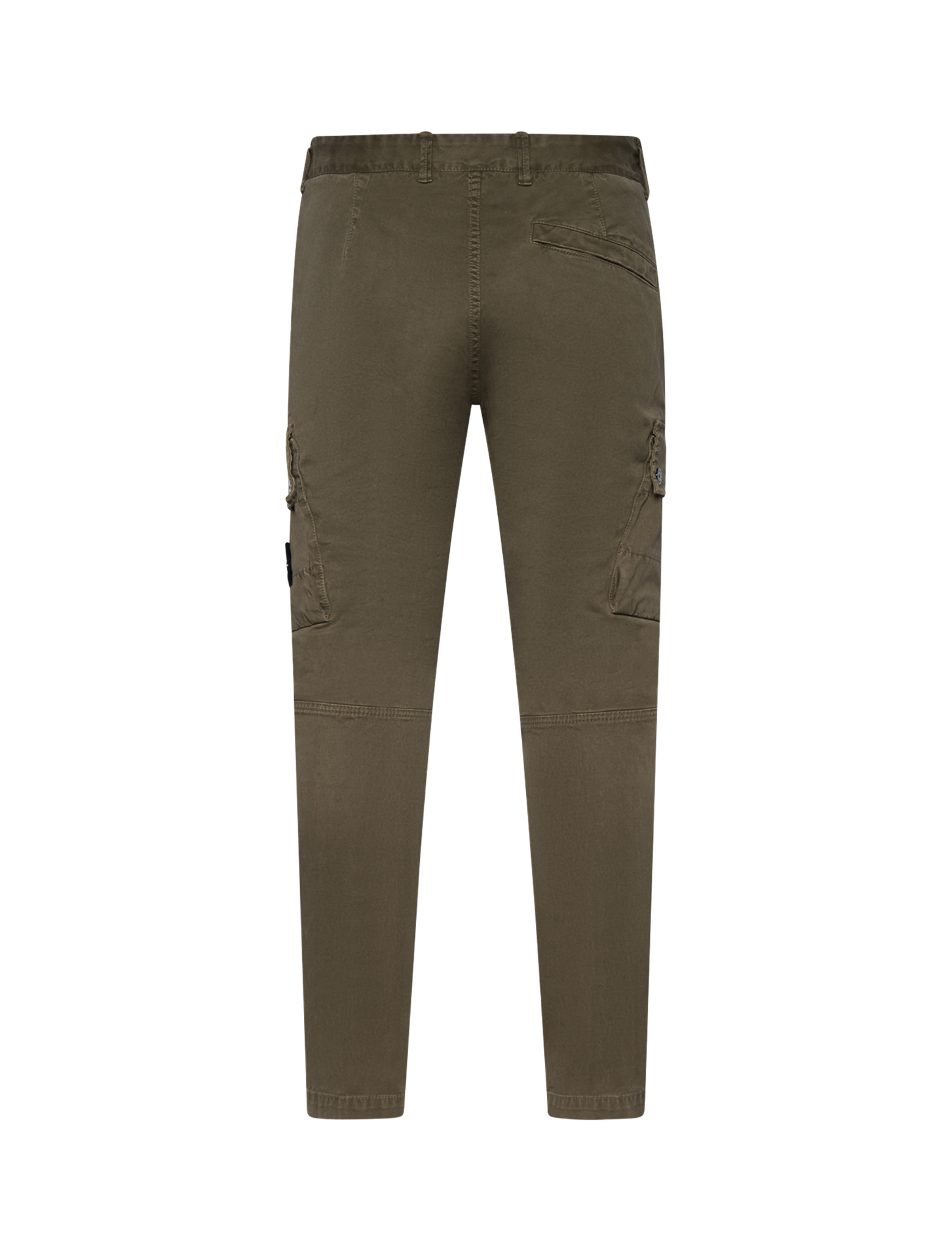 Twill slim-fit cargo trousers