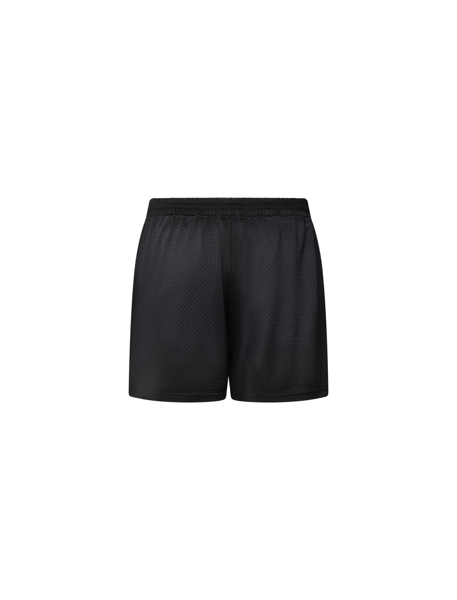 Washed mesh shorts